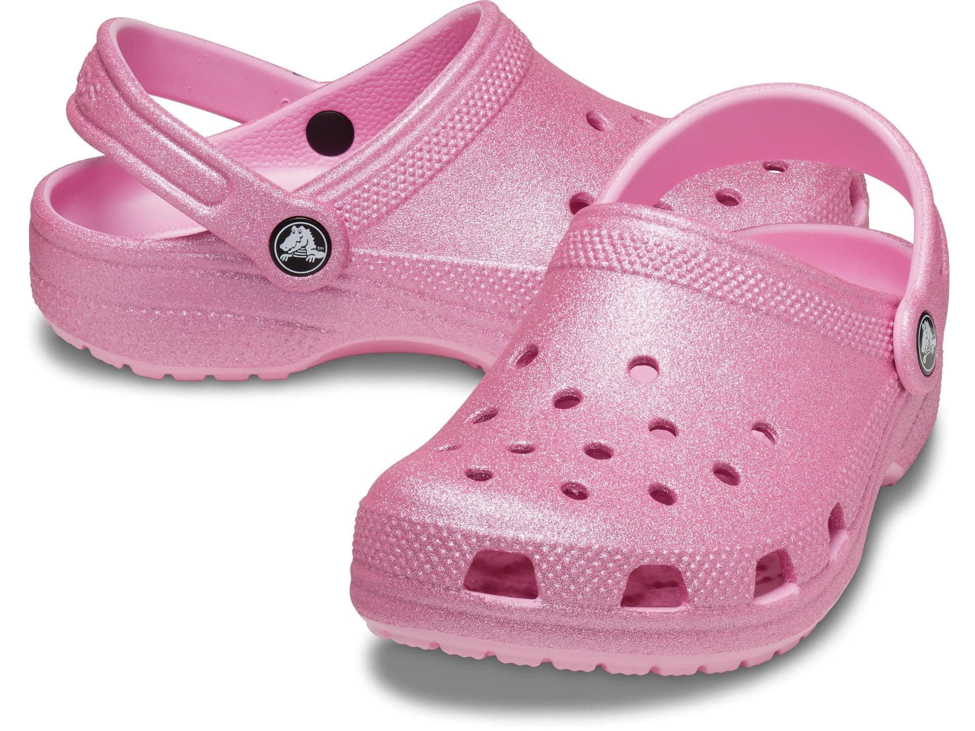 Classic Lined Glitter Clog unisex-child Clog