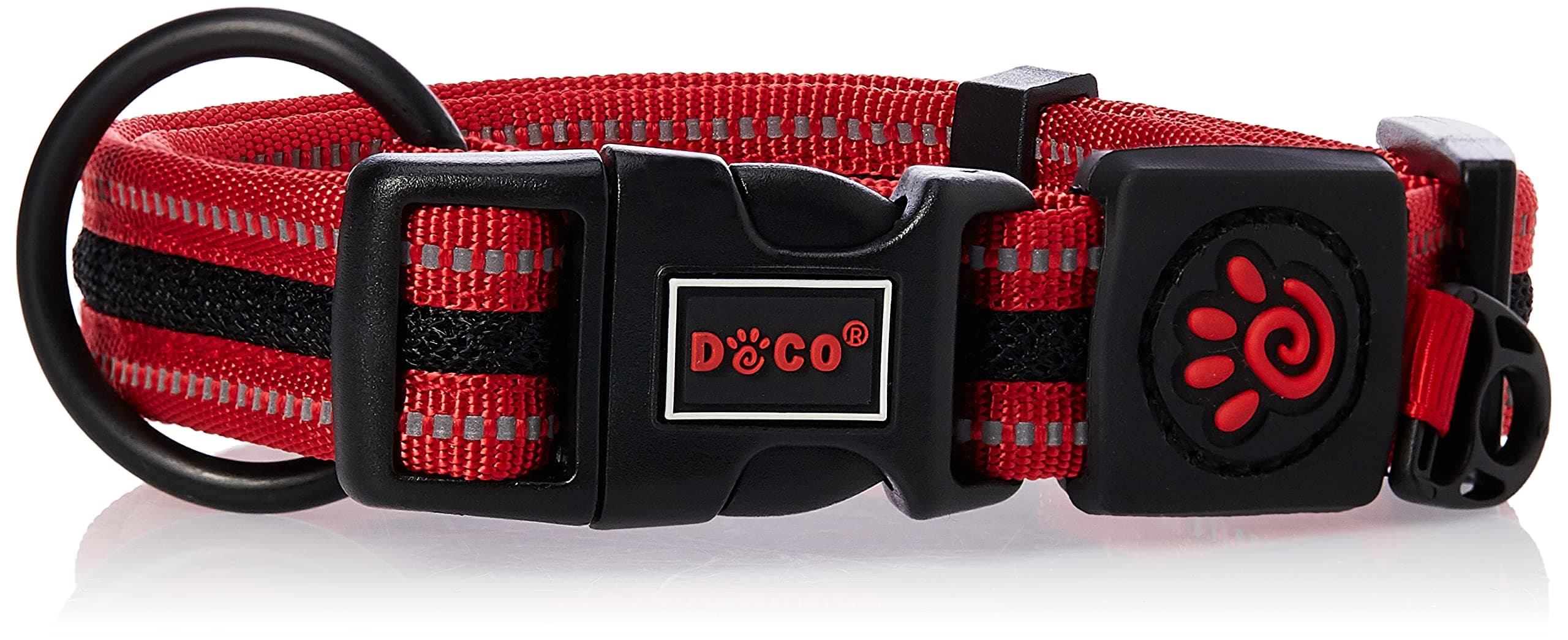 DOCO Dca007S Athletica Low Strain Mesh Collar, Small, Maroon