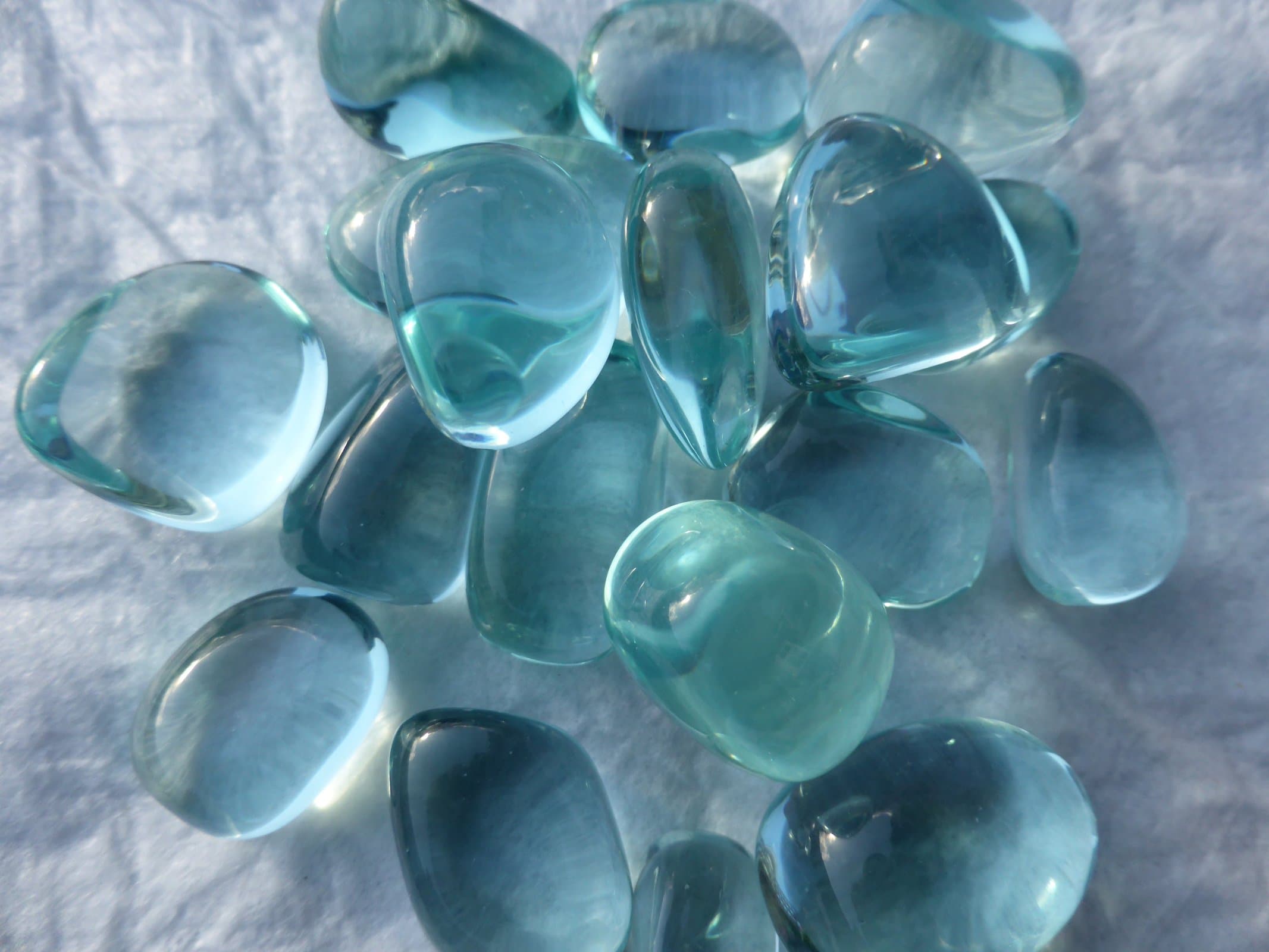 Blue Obsidian Tumblestone (Single Stone) 25-30mm