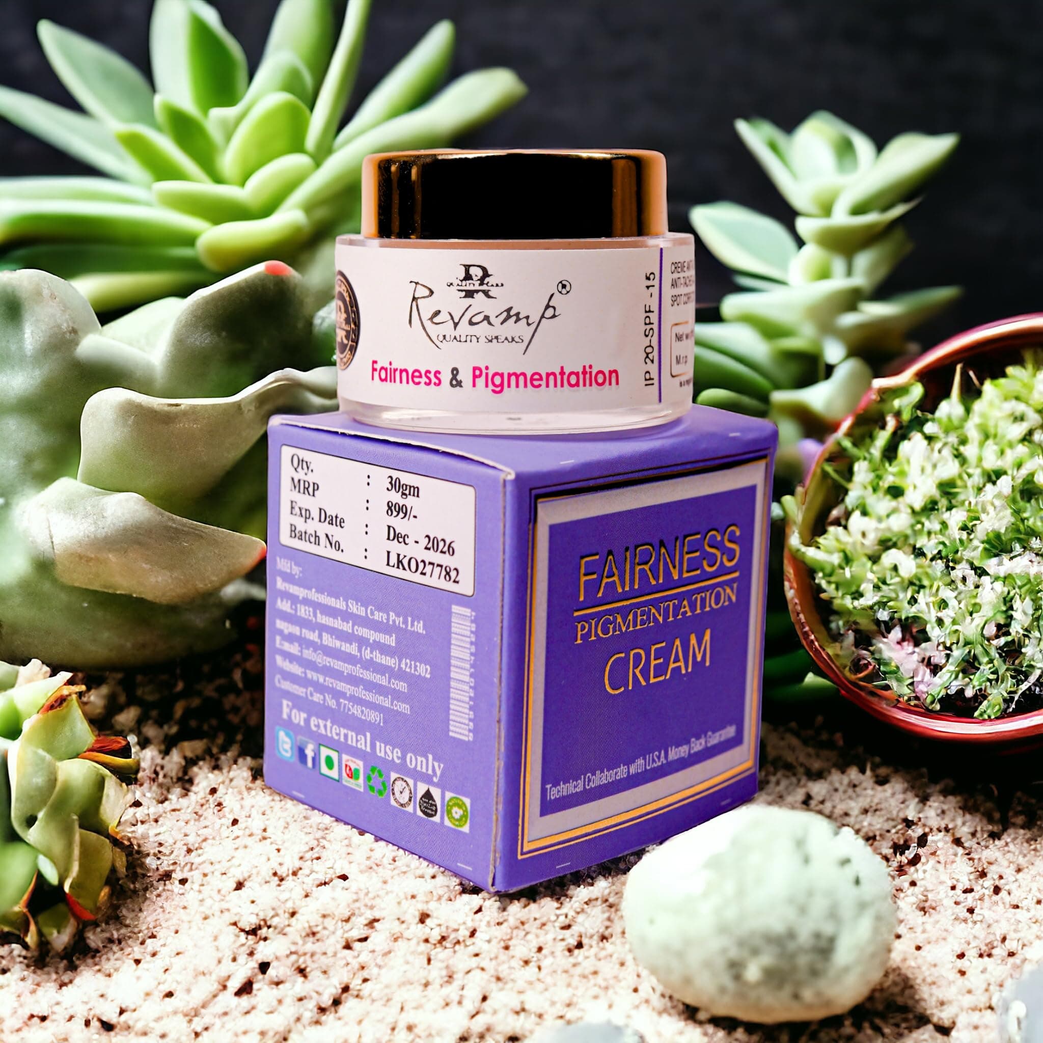 REVAMP Fairness & Pigmentation Cream 30G