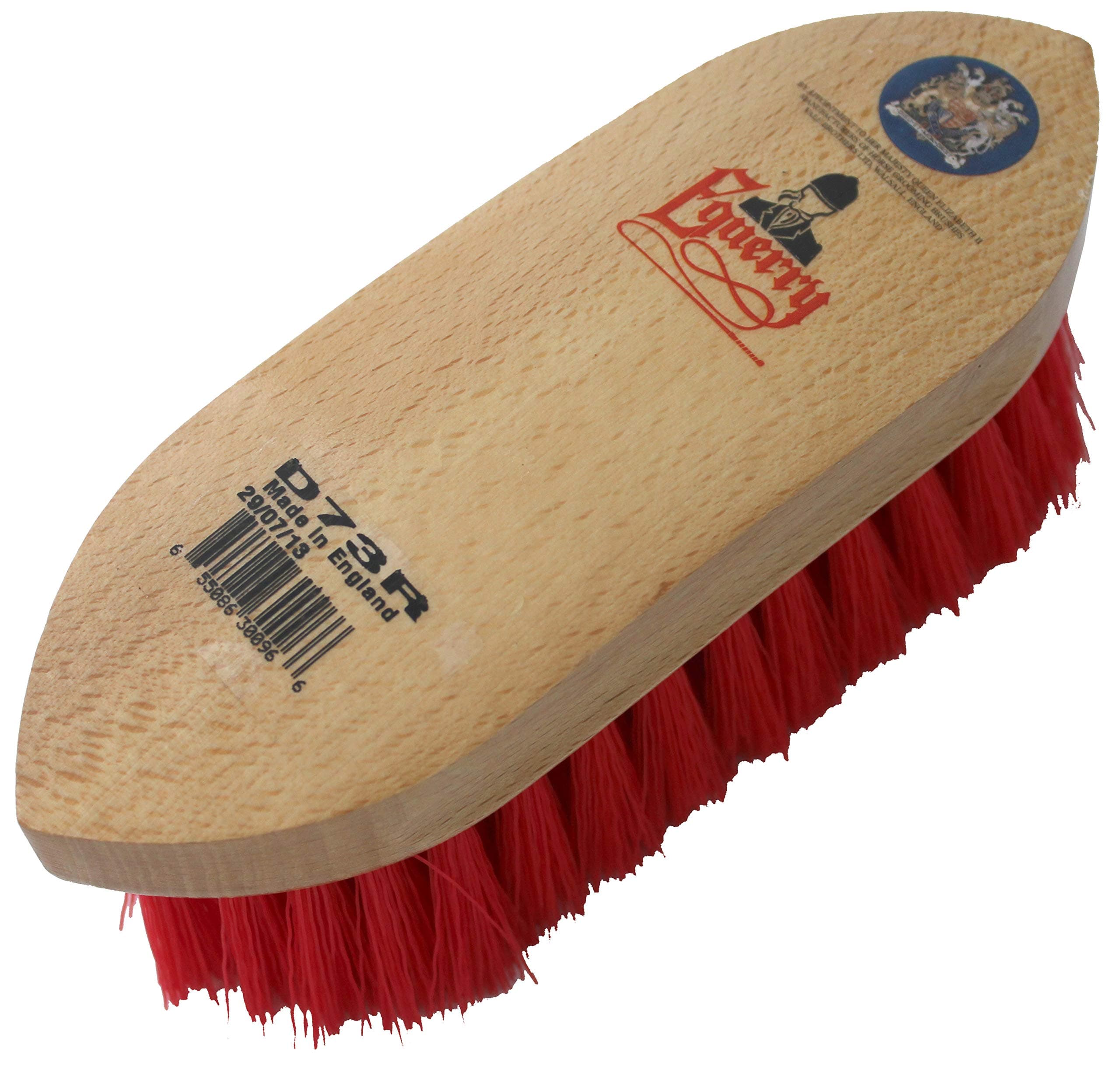 Hills Brush HBC0037 Equerry Dandy Brush - Red, Medium
