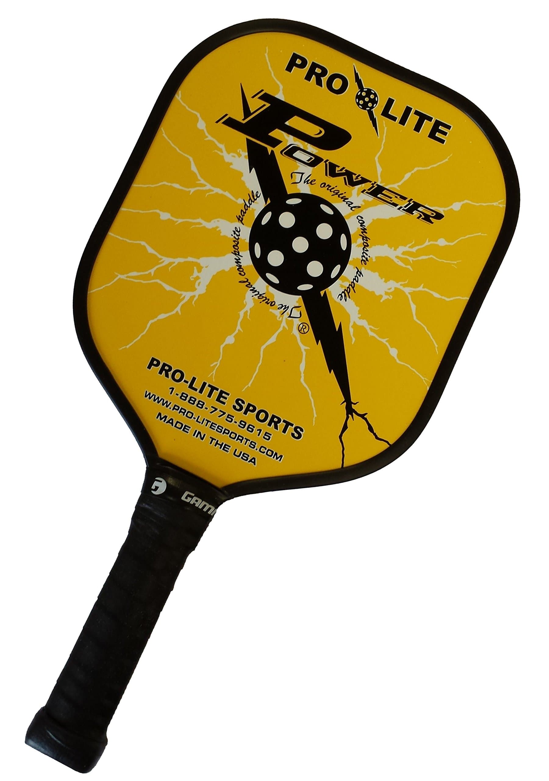 Power Composite Pickleball Paddle - Slightly Blemished (Yellow)