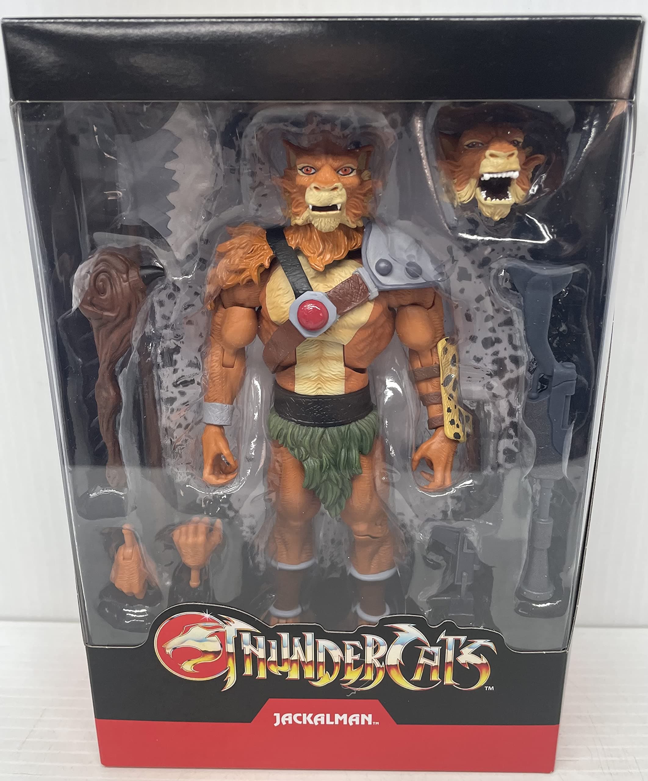 Super7 Thundercats: Jackalman (Version 2) Ultimates Action Figure, Multicolor
