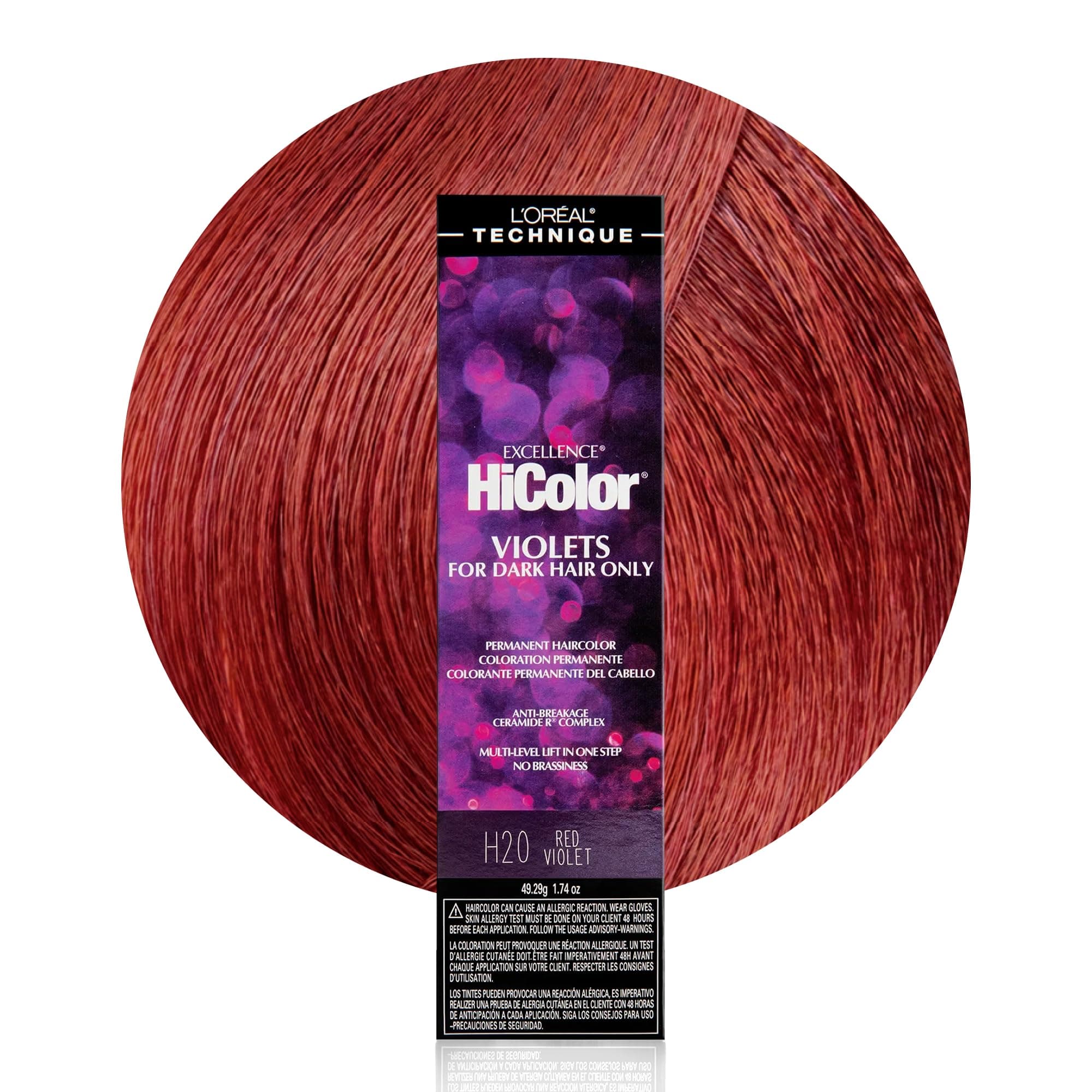 L'OREAL TECHNIQUE L’Oréal Paris Exc Hicolor Red Violet - Pack Quantity: 1