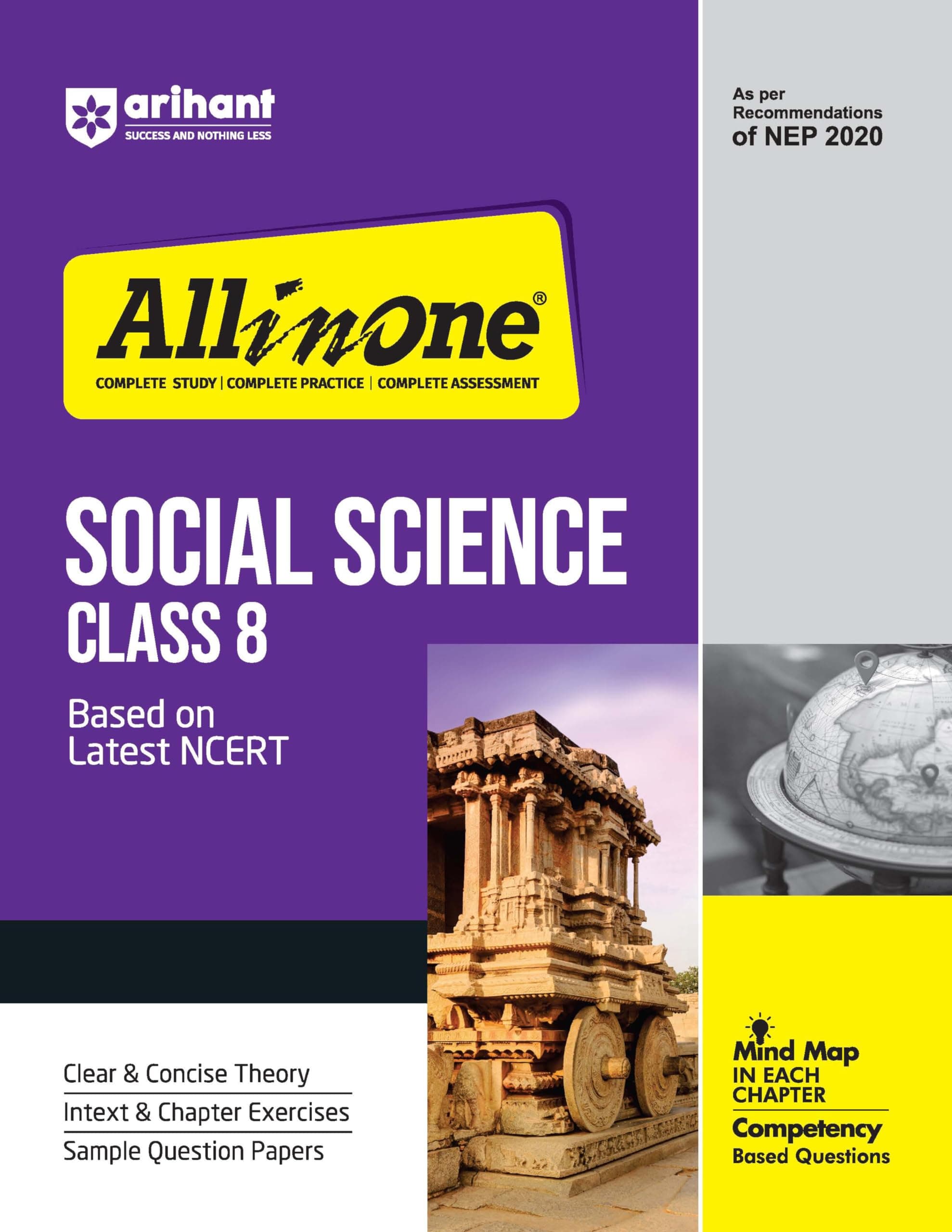 (OLD EDITION) All In Social Science Class 8 Based On Latest NCERT For CBSE Exams 2025