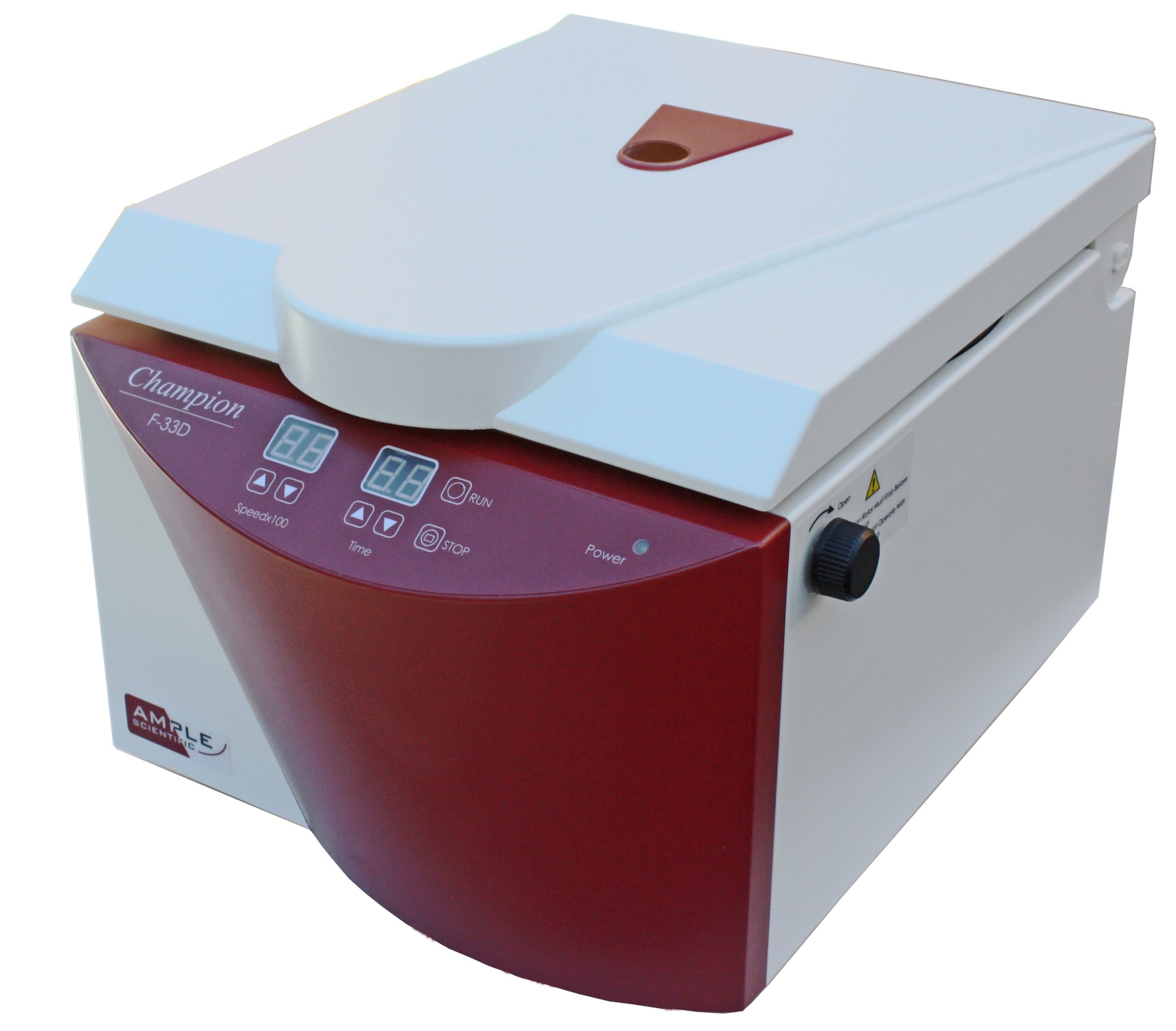 Champion F-33D 8-Place Fixed Angle Digital Bench-Top Centrifuge, 15mL Capacity, 550-3300rpm Speed