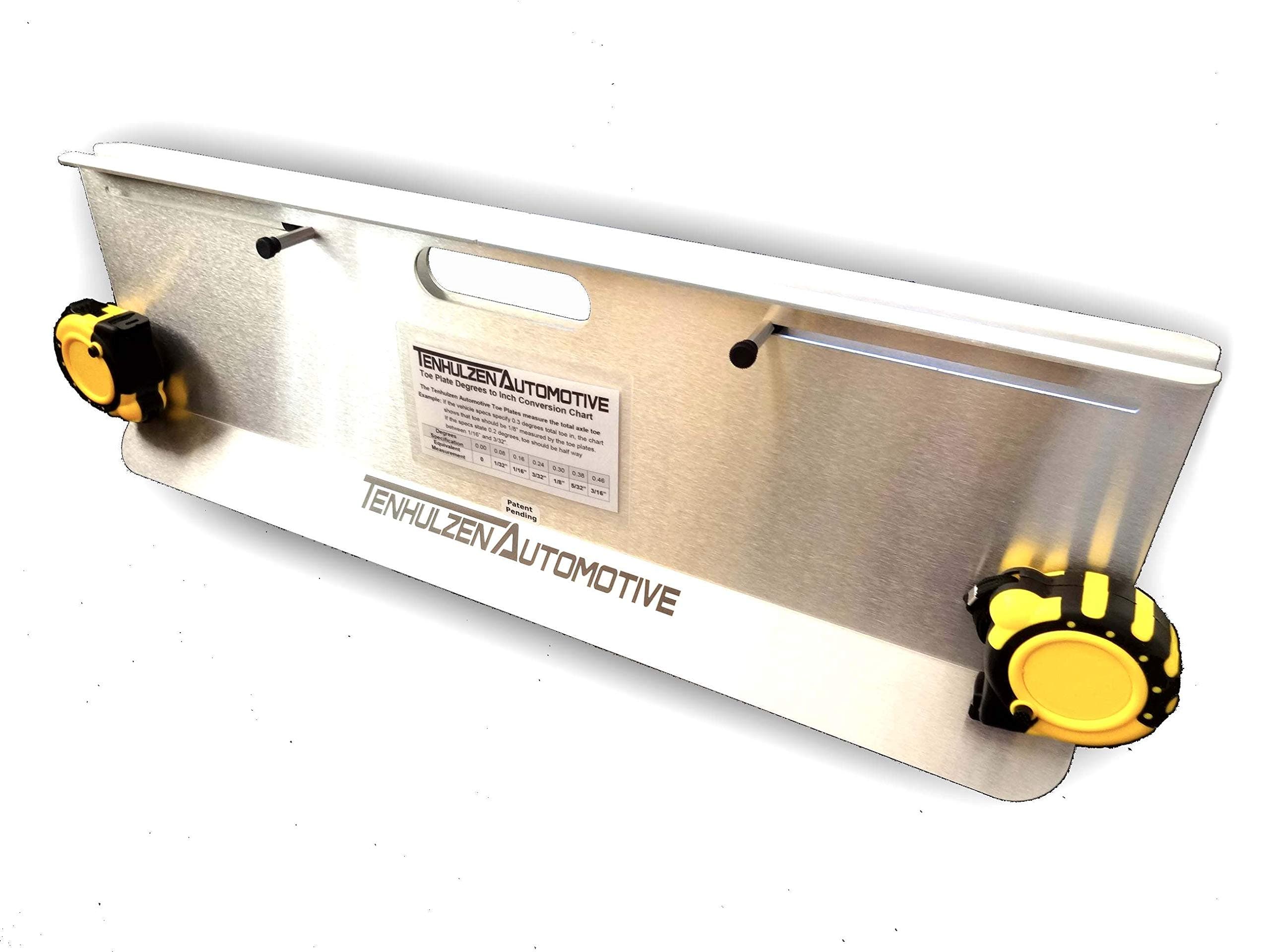 Toe Plates Wheel Alignment Tool - Most Accurate Toe Plates on The Market - Made in USA