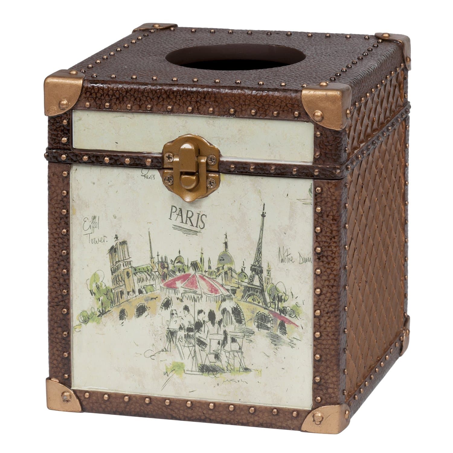 Creative Bath Products I Love Paris Tissue Cover