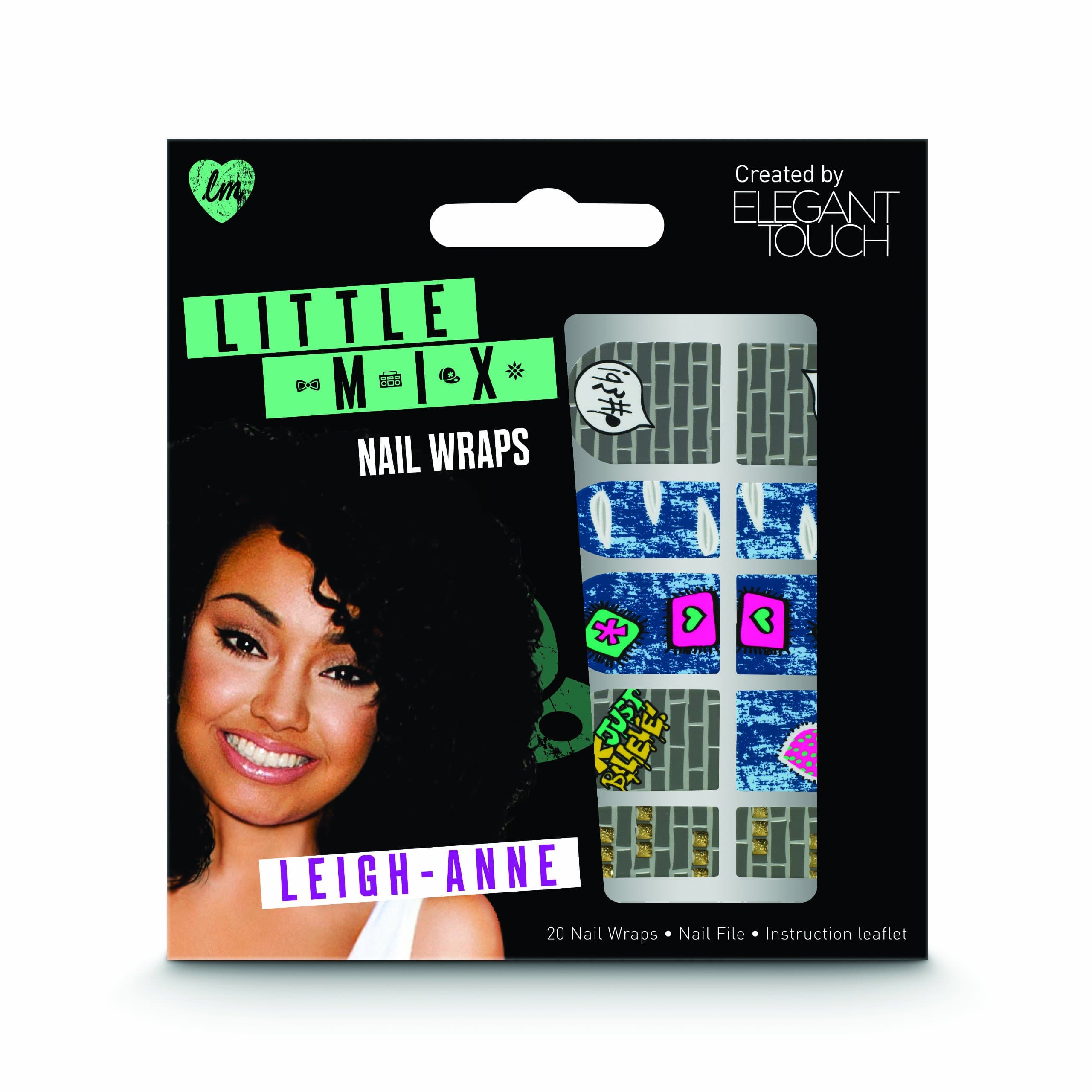 Little Mix Created By Elegant Touch Leigh Ann Nail Wraps