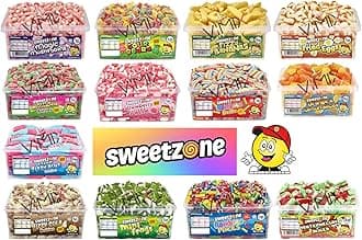 SWEETZONE 100% Halal Jelly Sweets TUB - Pick Any 03 Flavours TUBS