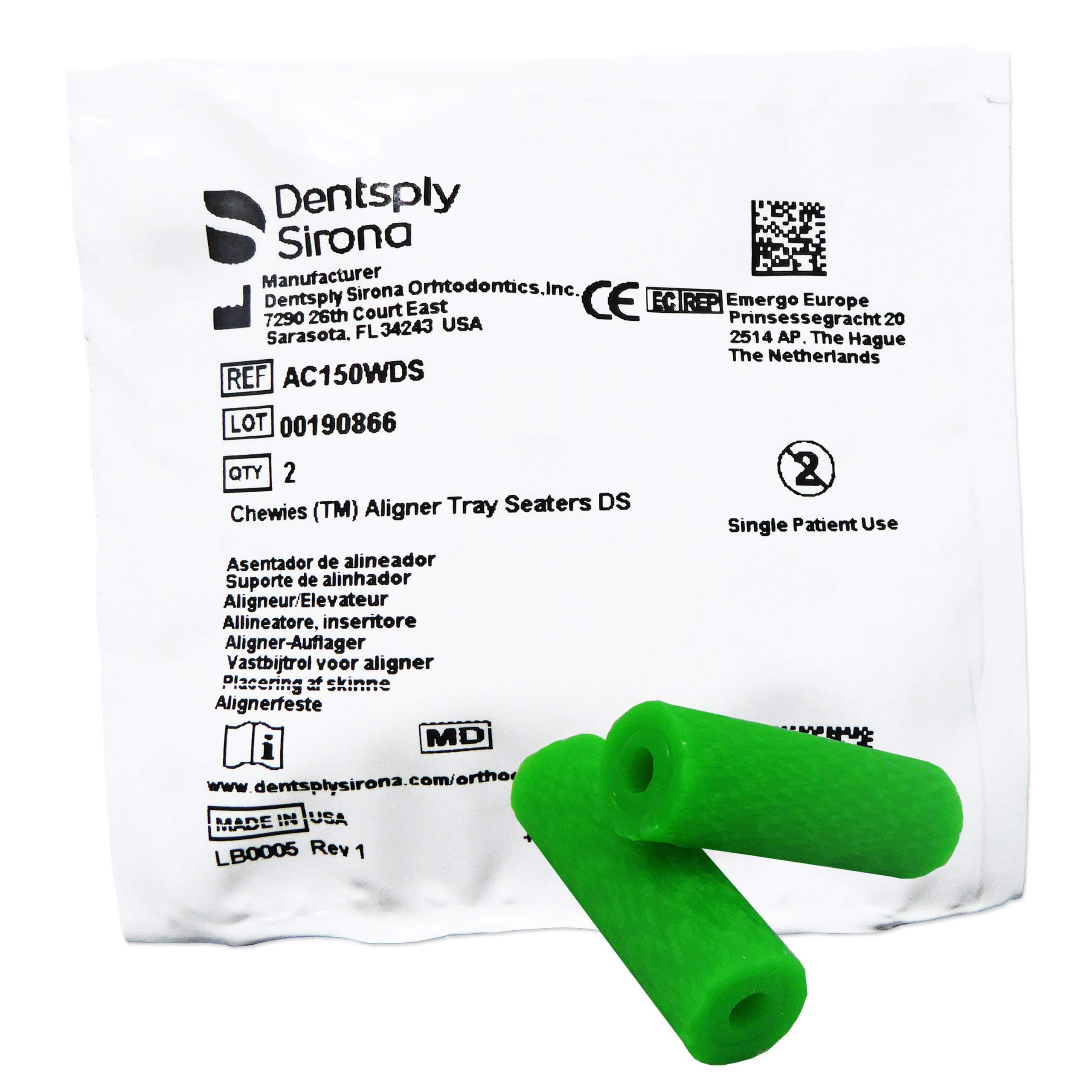 Aligner Chewies 2's - Green/Mint