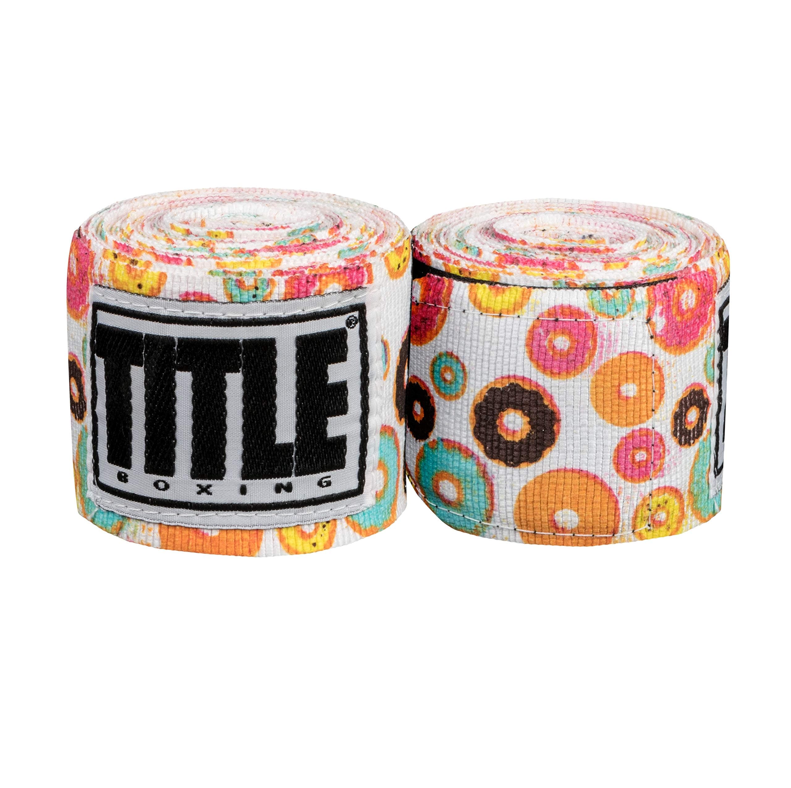 Title Print Mexican Style Hand Wrap, Donuts, 180"
