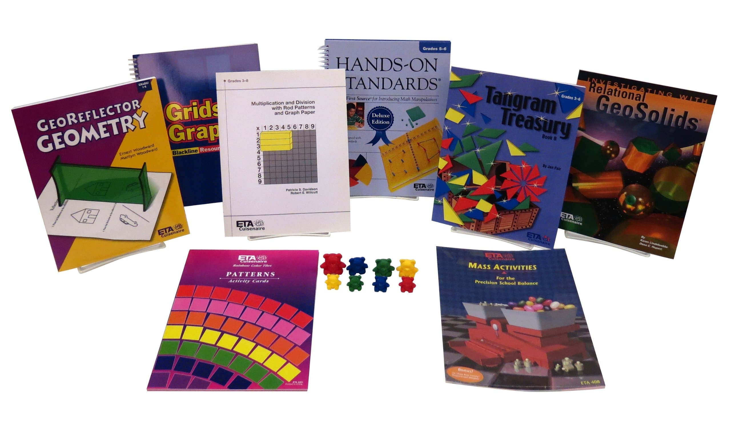 ETA hand2mind Tangram Treasury Book, Grades 3-6