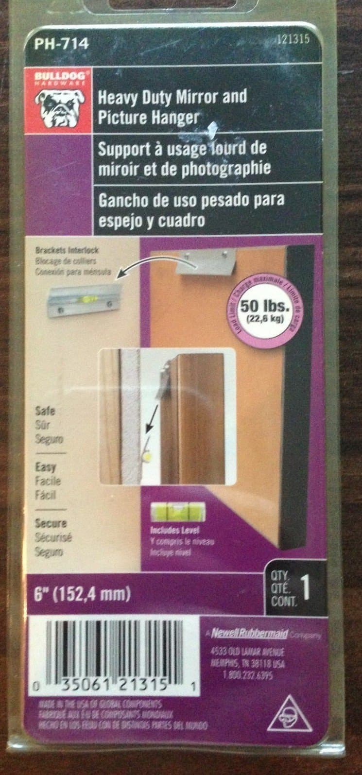 Heavy Duty Picture and Mirror Hanger