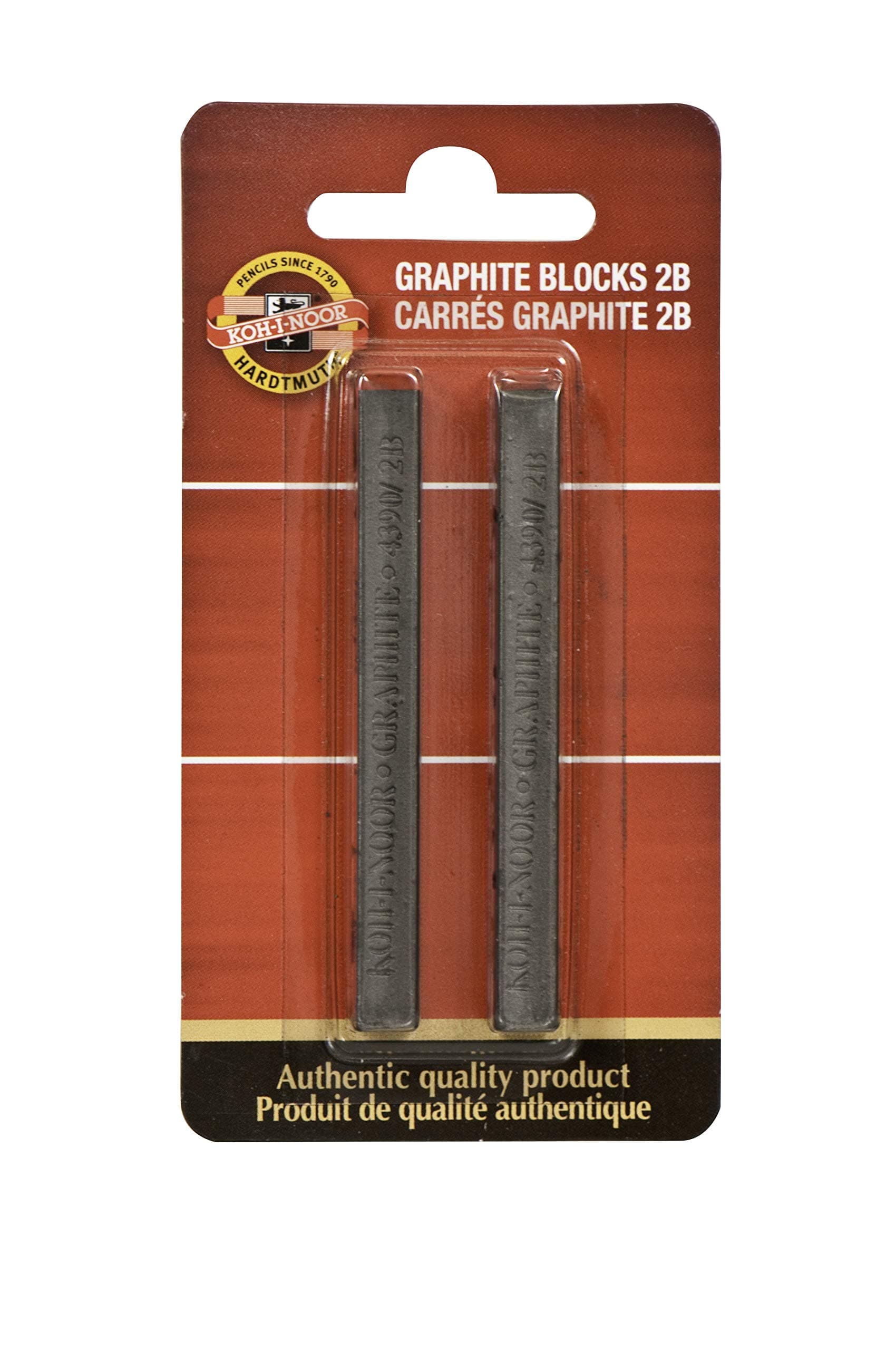 Koh-I-Noor GRAPHITE BLOCKS 2B 2/CD
