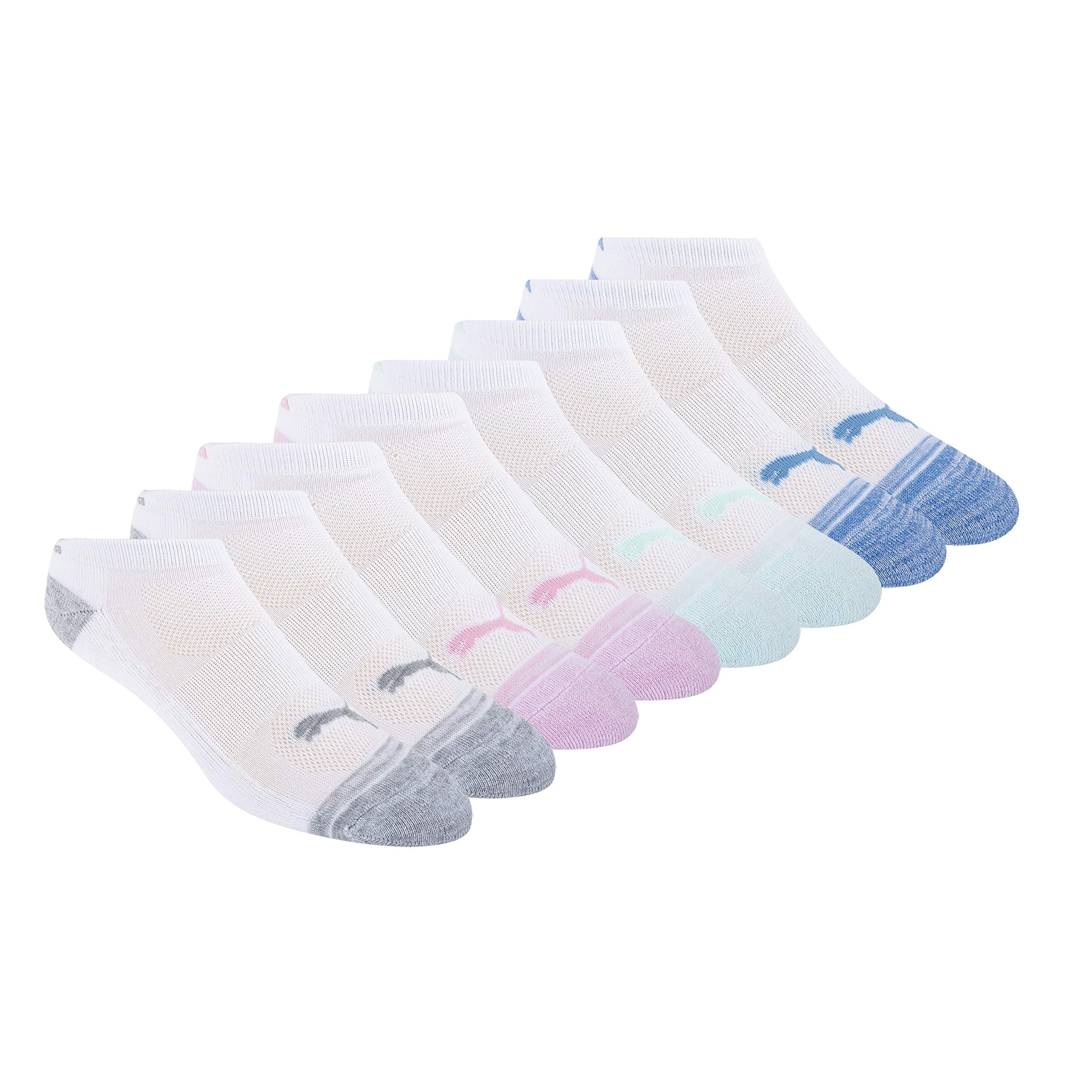 PUMA Women's 8 Pack Low Cut Socks 8 Pack Low Cut Socks