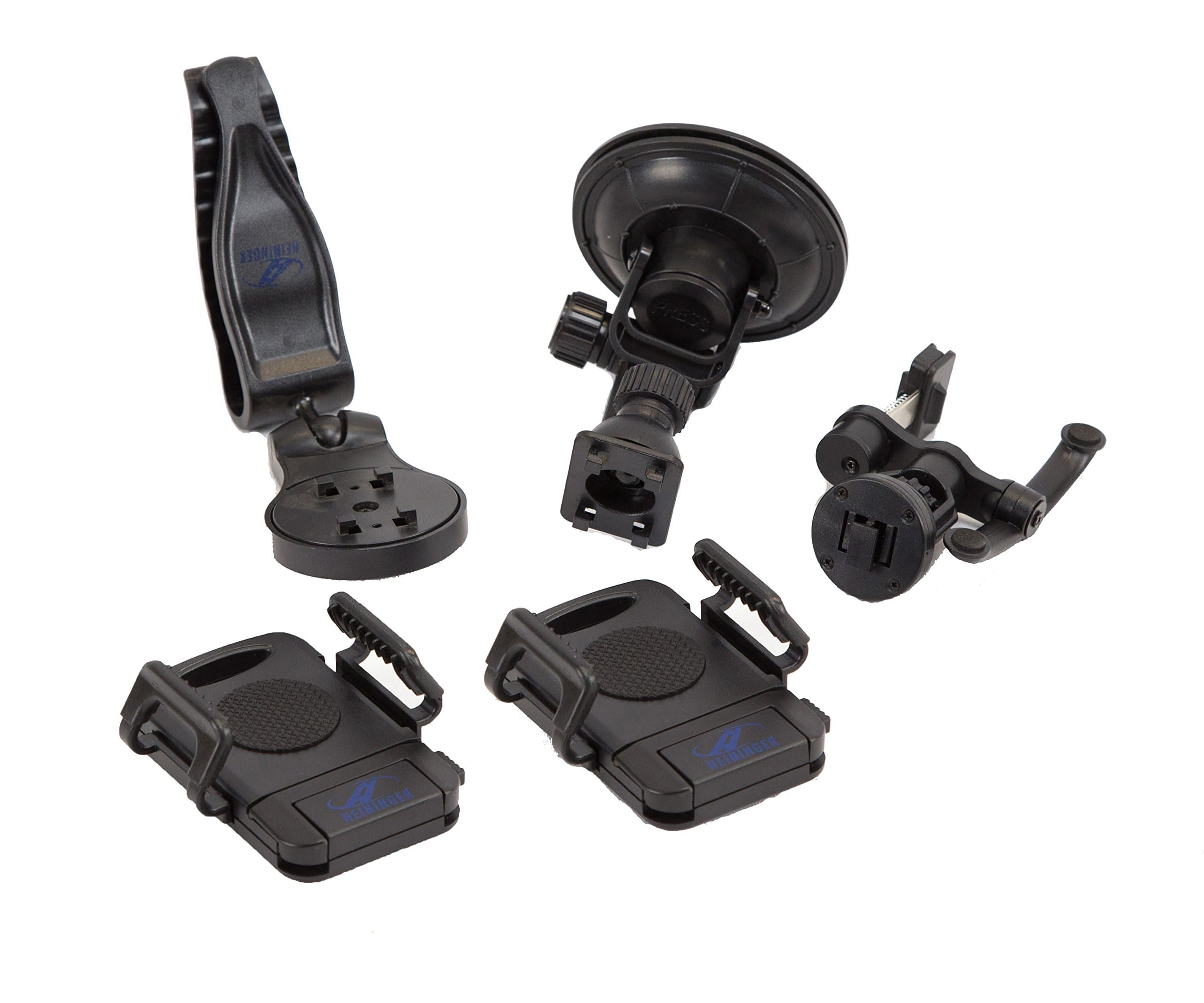 Heininger 1048 CommuteMate Cell Phone/GPS Mount Holder Combo Package