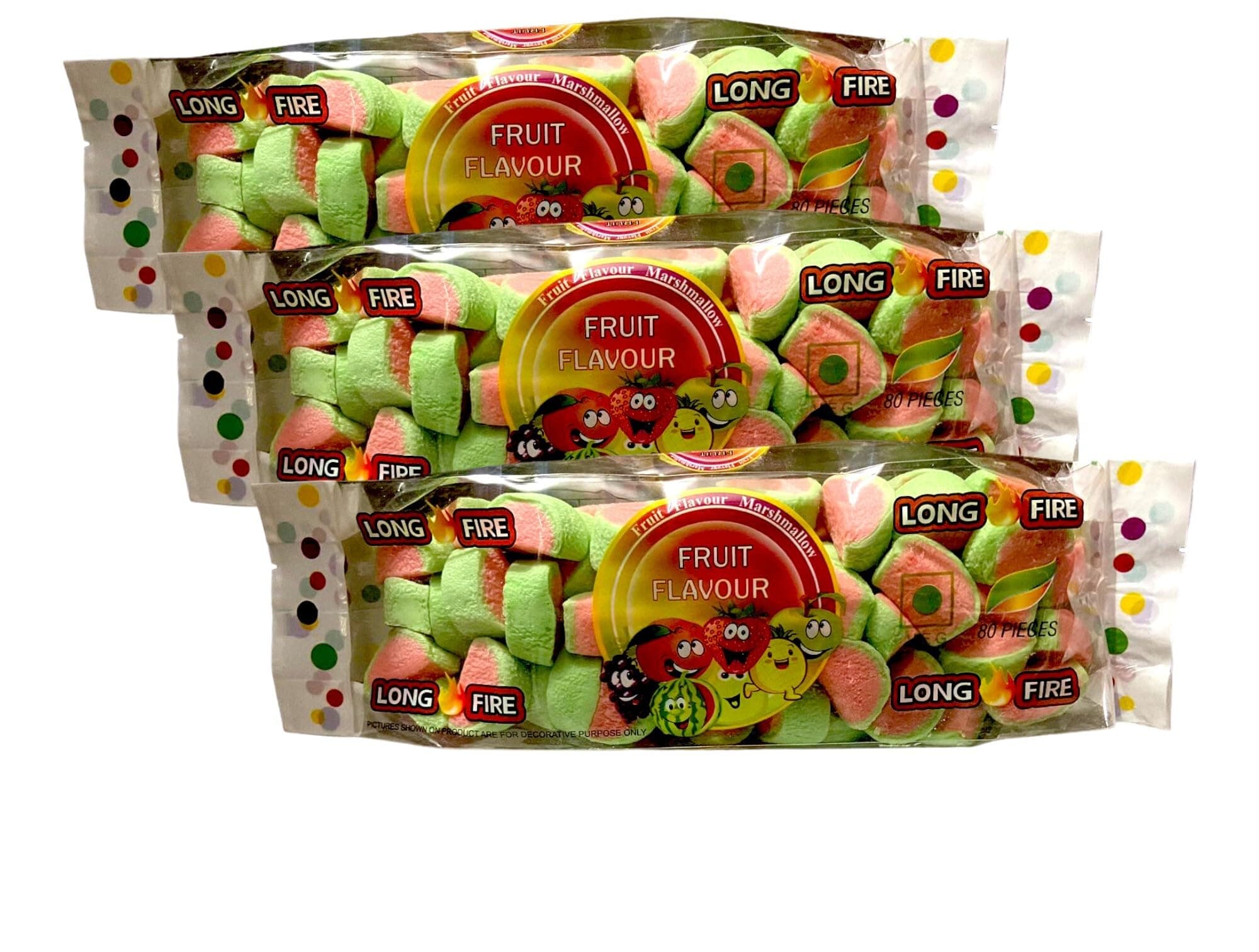 Marshmallow candy 100% vegetarian (Pack of 3)