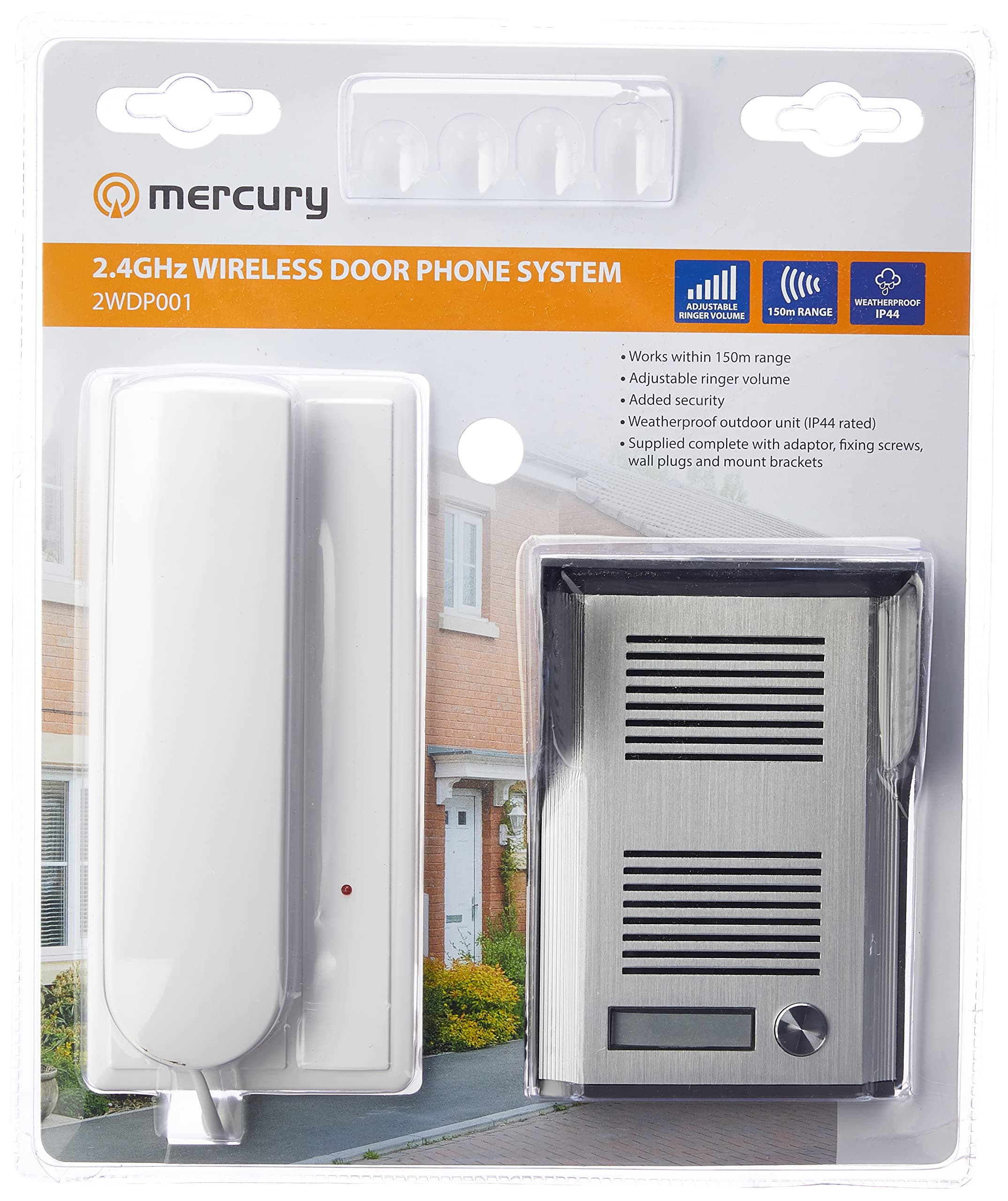 Mercury Wireless Door Entry Phone System 2.4GHz