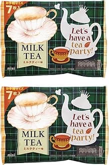 Japanese Kit-Kat Mini Bars – Imported Japanese Chocolate Sweets Candy Snacks Gift Box – Treats for Kids, Women & Men Gift Set (2, Creamy Milk Tea)