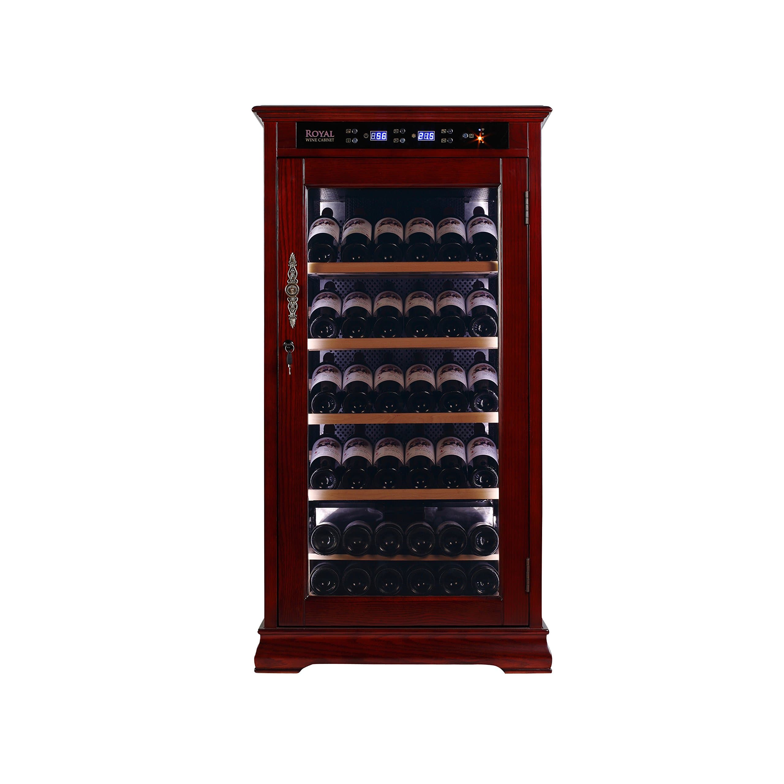 Royal Cave Constant Temperature Wine Cellar Cabinet & Rack 100 Bottle