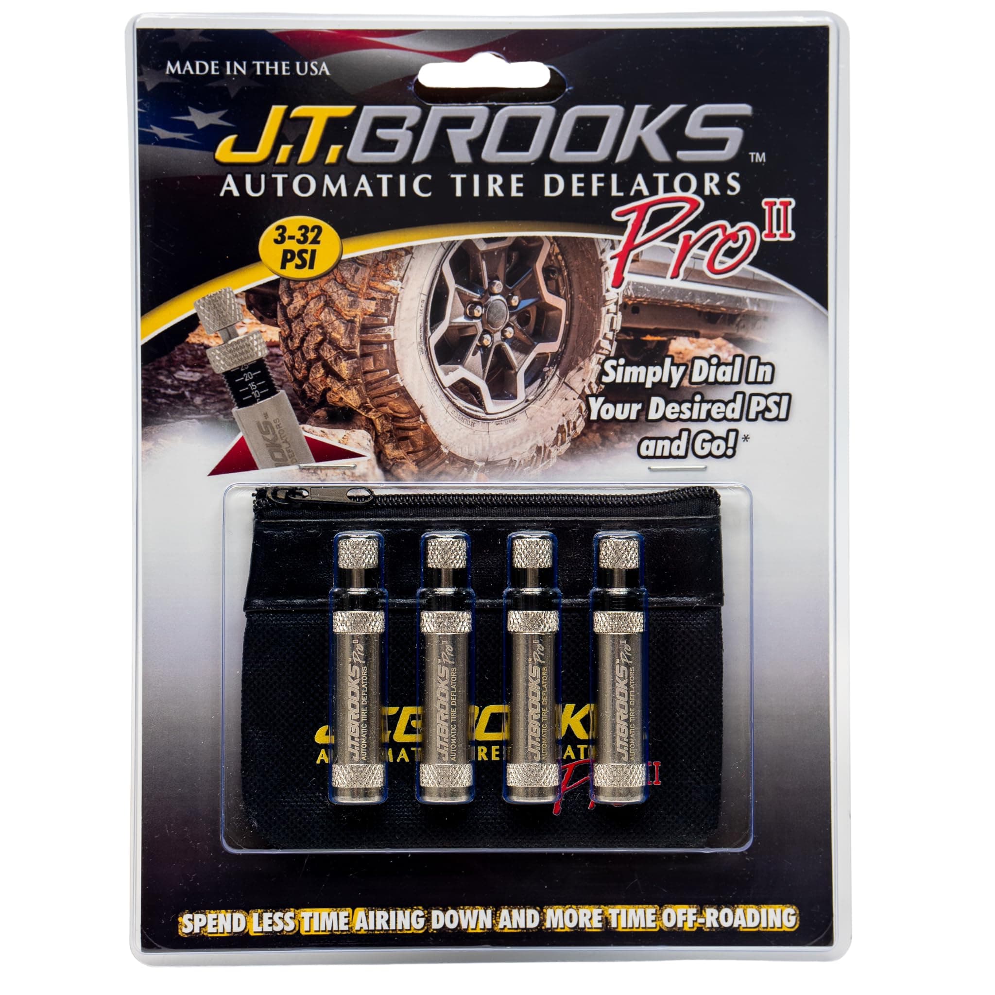 J.T. Brooks Automatic Tire Deflators Pro II (ATDPII-4)