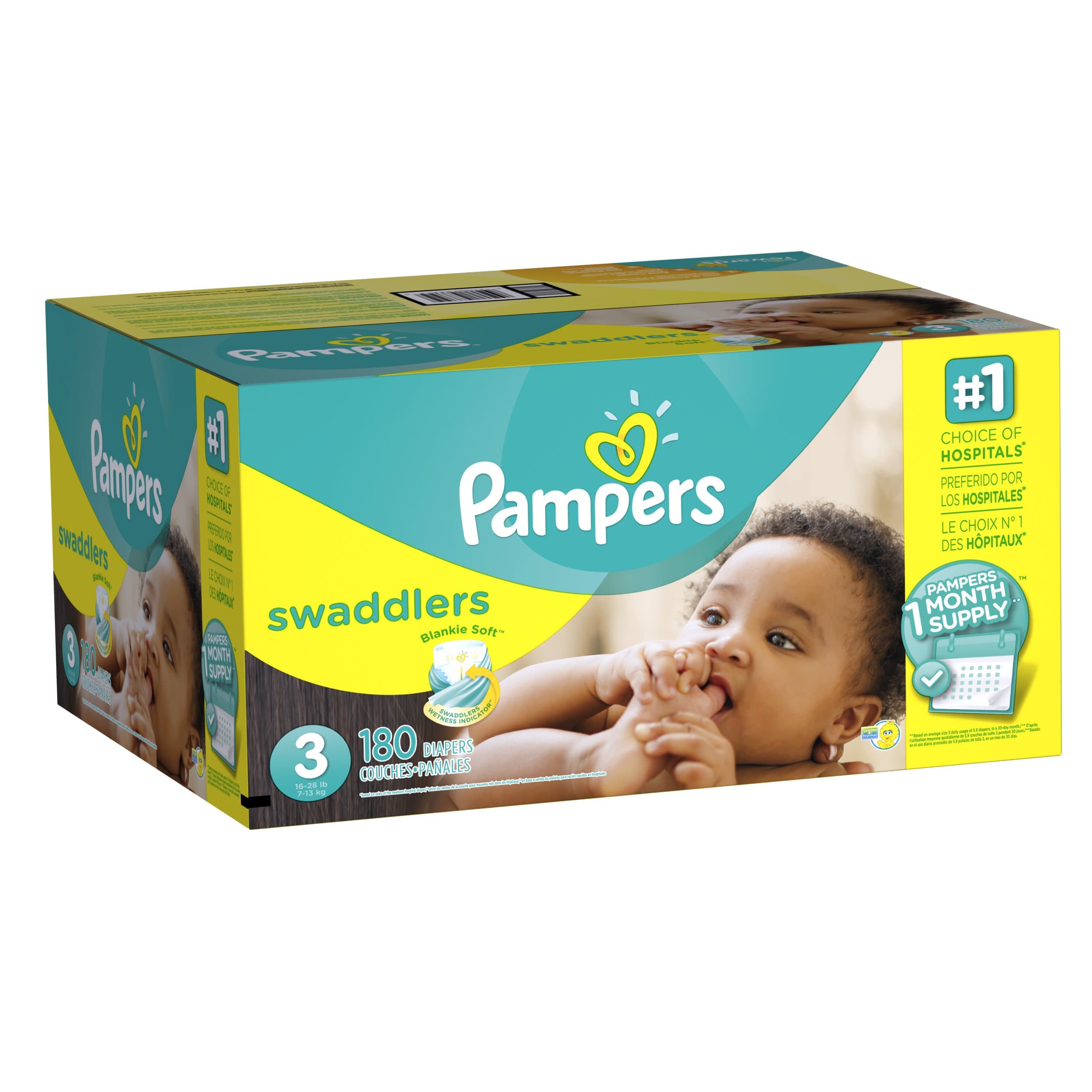 Pampers Swadlers Size 3