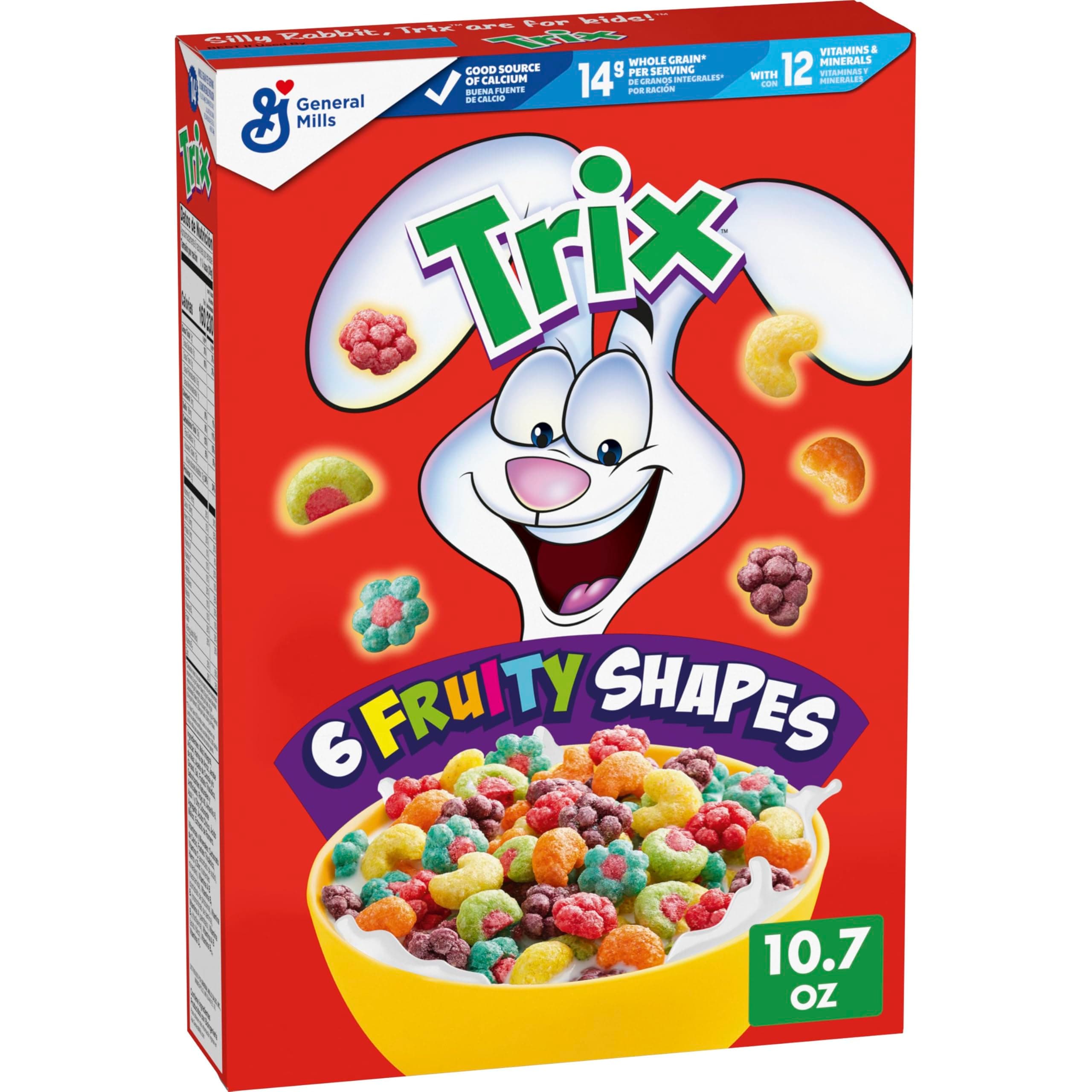 General Mills Trix Cereal, 10.7 Oz