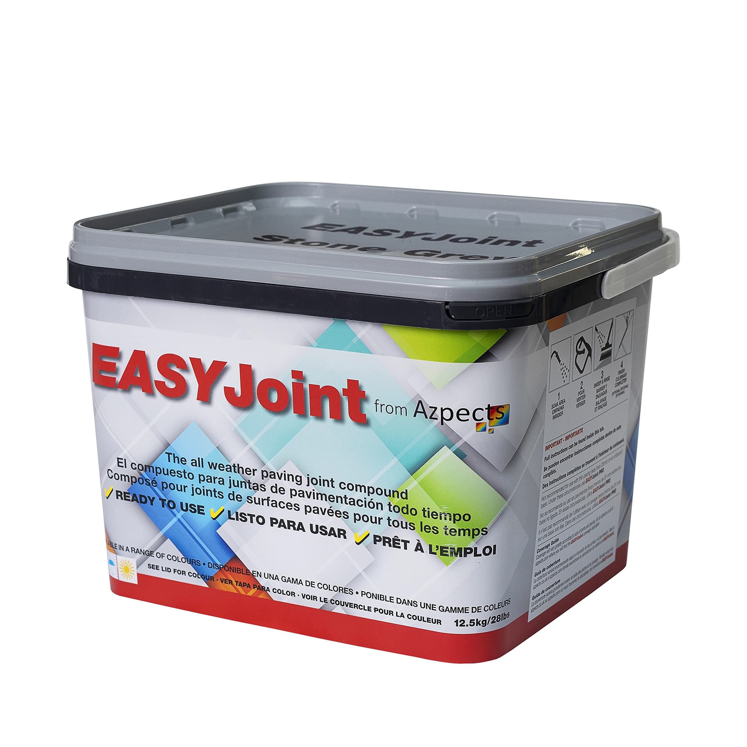 Jointing Compound Stone Grey Easy Joint 12.5 Kilo Patio Mortar