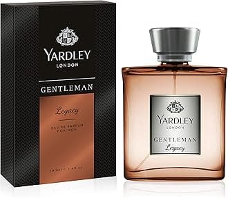 Yardley Gentleman Legacy Eau De Parfum - 100ml | Luxury Fragrance | Signature Notes Of Pink Pepper & M&arin | For Men