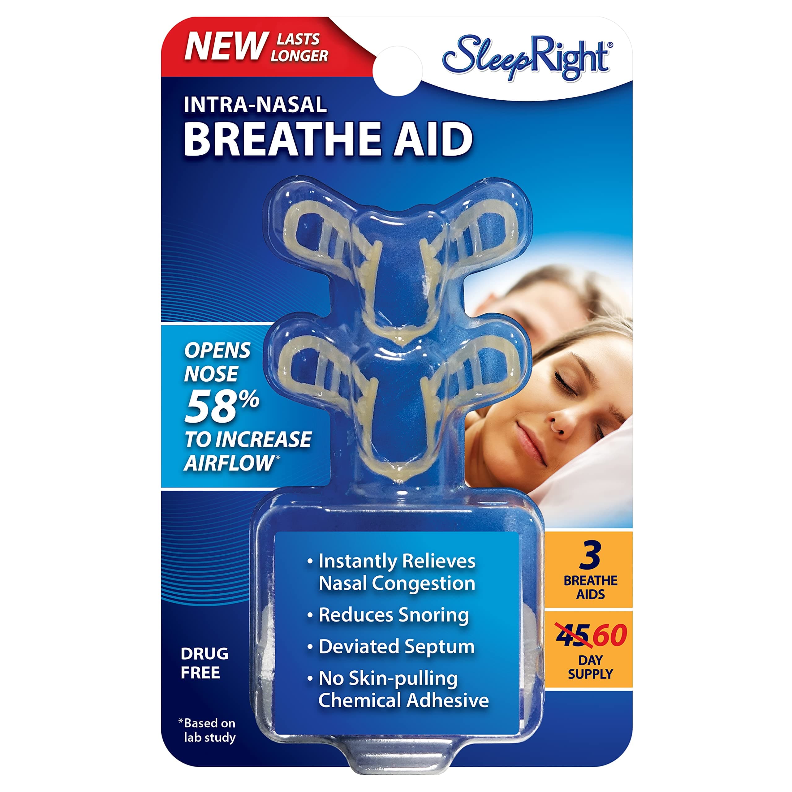 SleepRight Breathe Aid Pack of 3