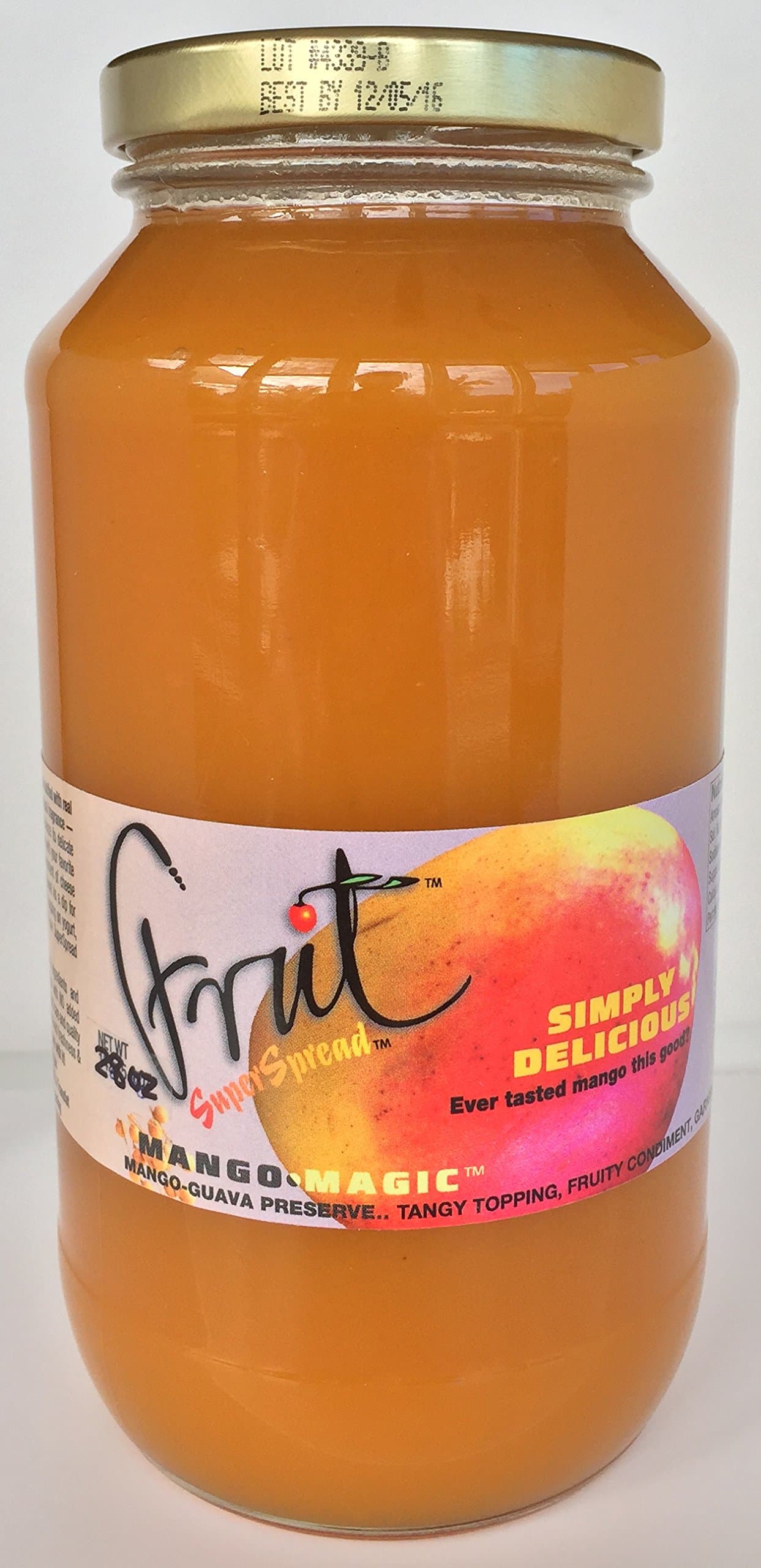 MANGO MAGIC: OUT-OF-THIS-WORLD FRUIT SPREAD (28oz Size)