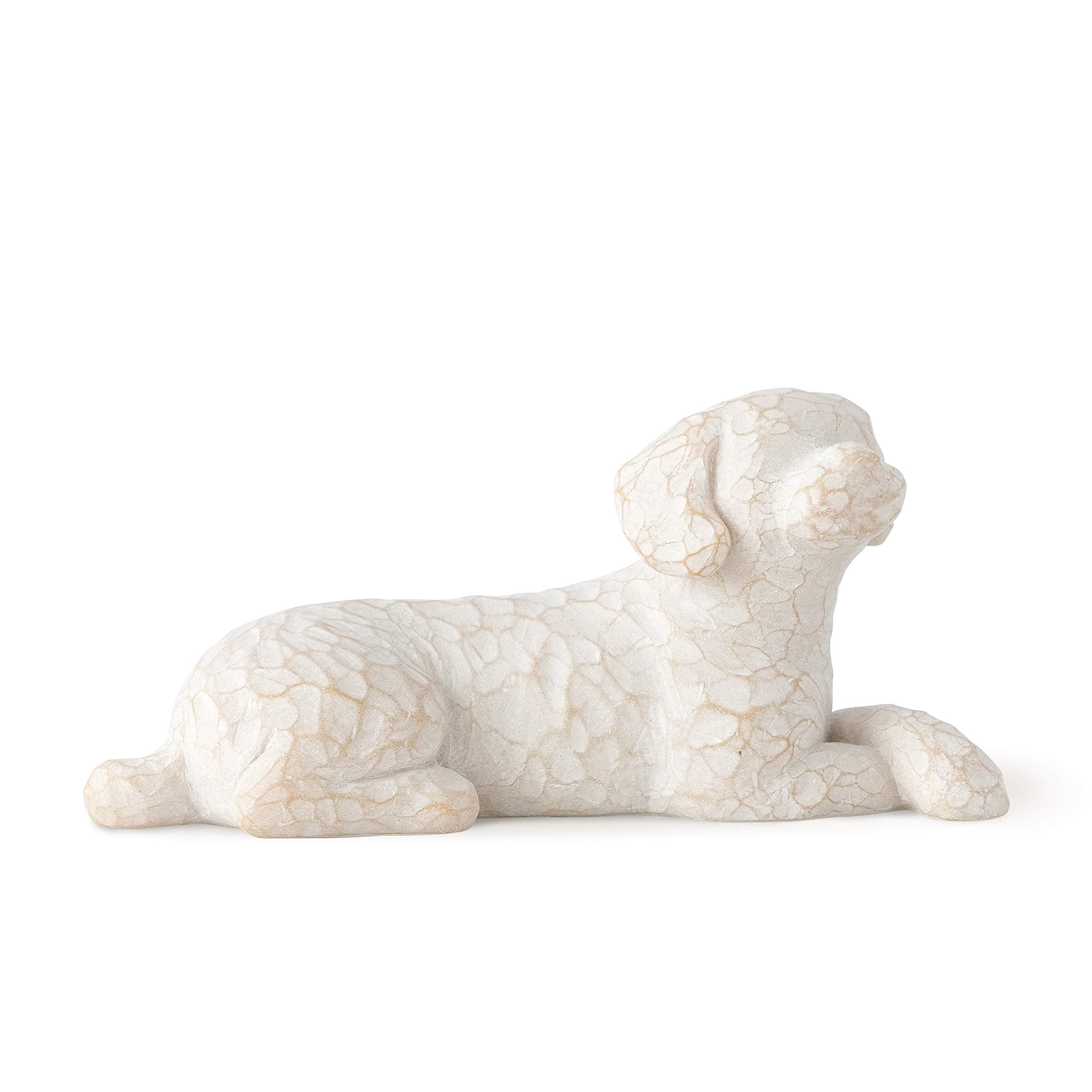 Love My Dog Small Lying Figurine
