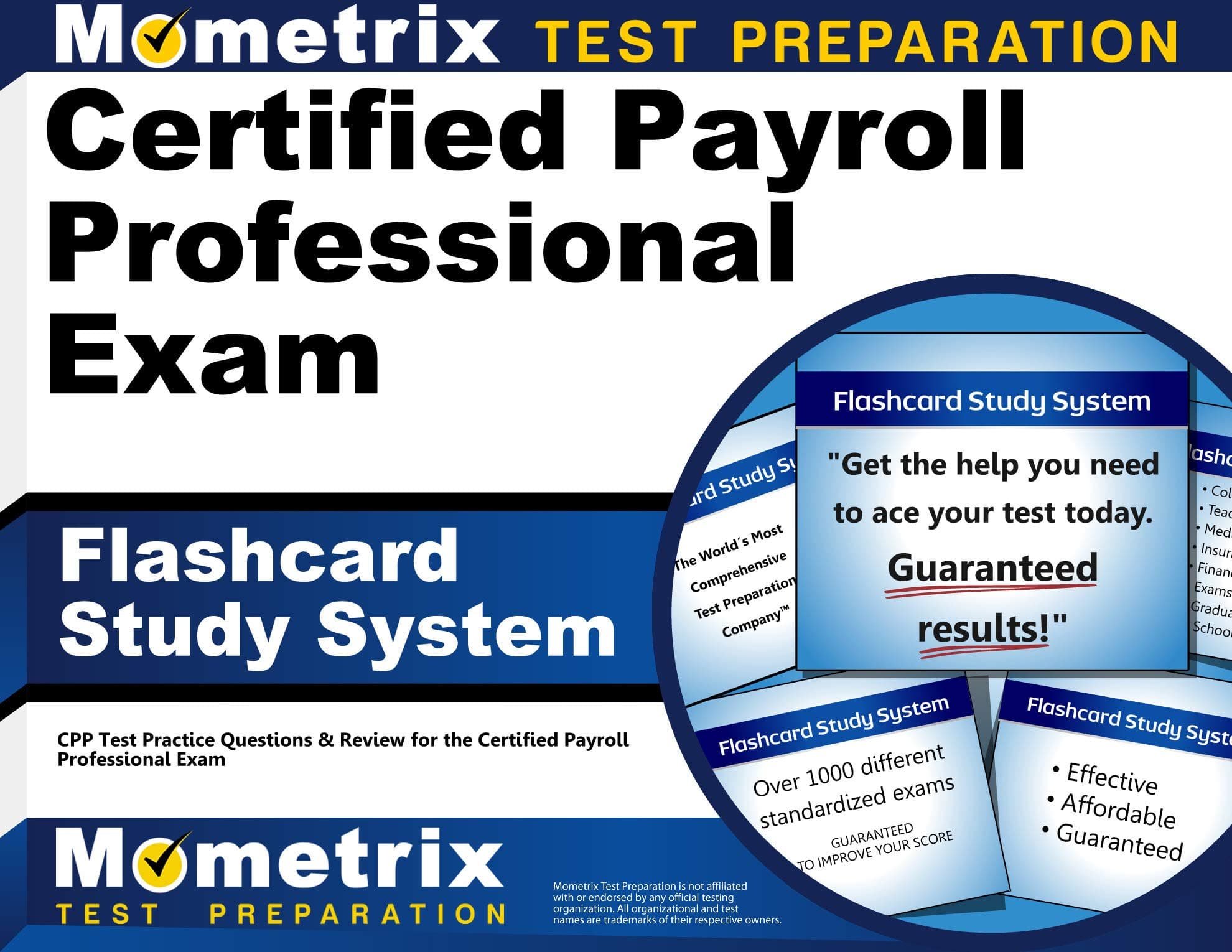Certified Payroll Professional Exam Flashcard Study System: CPP Test Practice Questions & Review for the Certified Payroll Professional Exam (Cards)