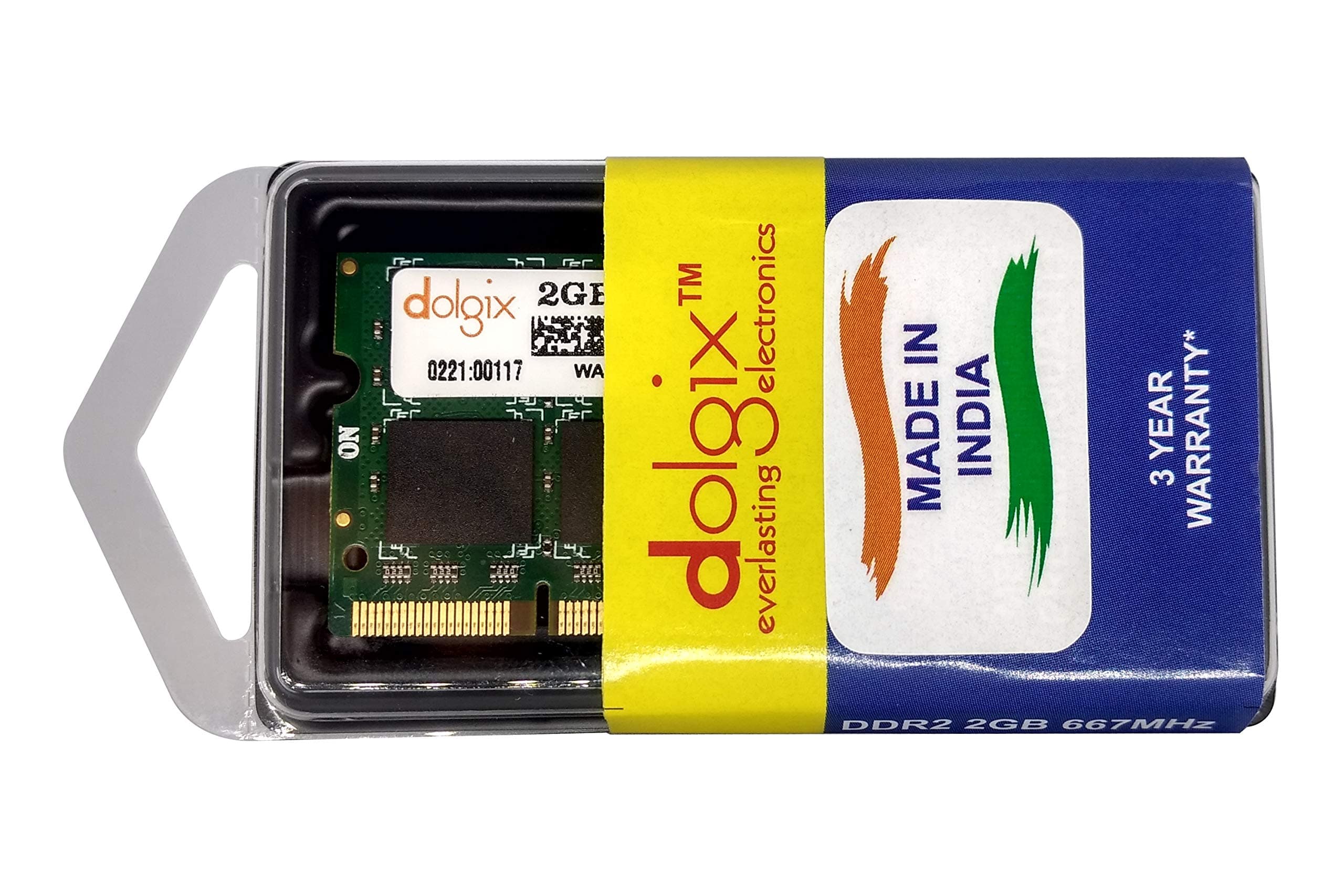 Dolgix 2GB DDR2 667MHz Laptop Ram SODIMM Memory Module