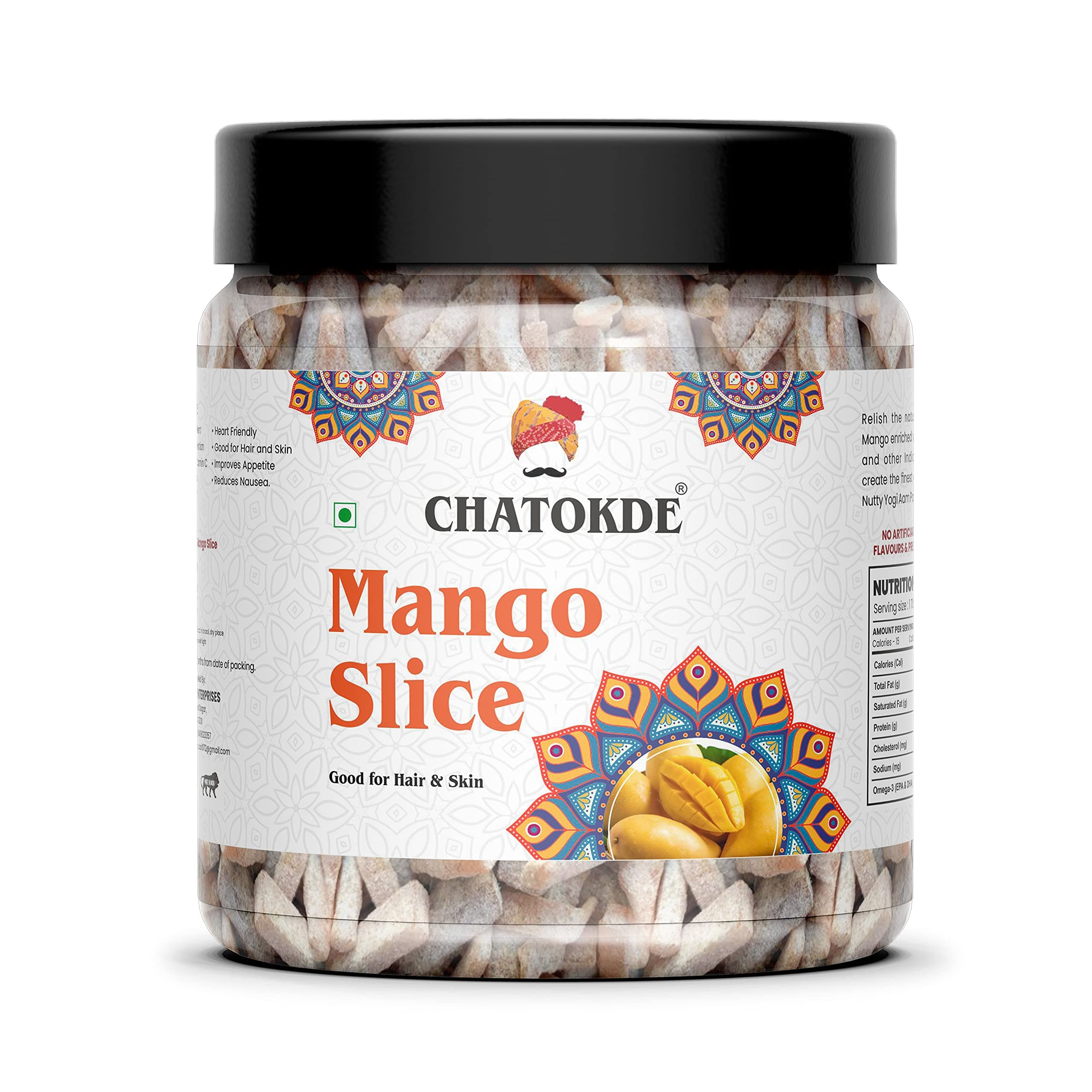 Pachak Fresh Mango Slice Churan - 300Grams [Jar Pack]