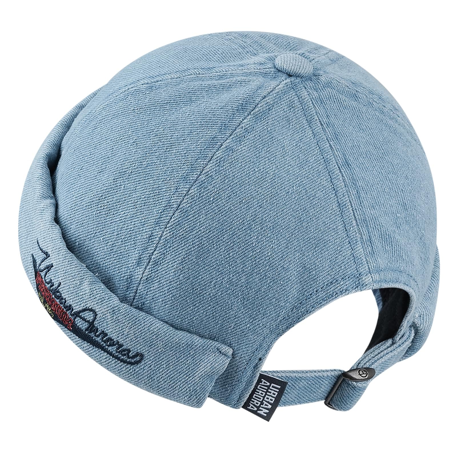 ClapeTie Dye Docker Harbour Hat Rolled Cuff Brimless Watch Cap Beanie Sailor Cap