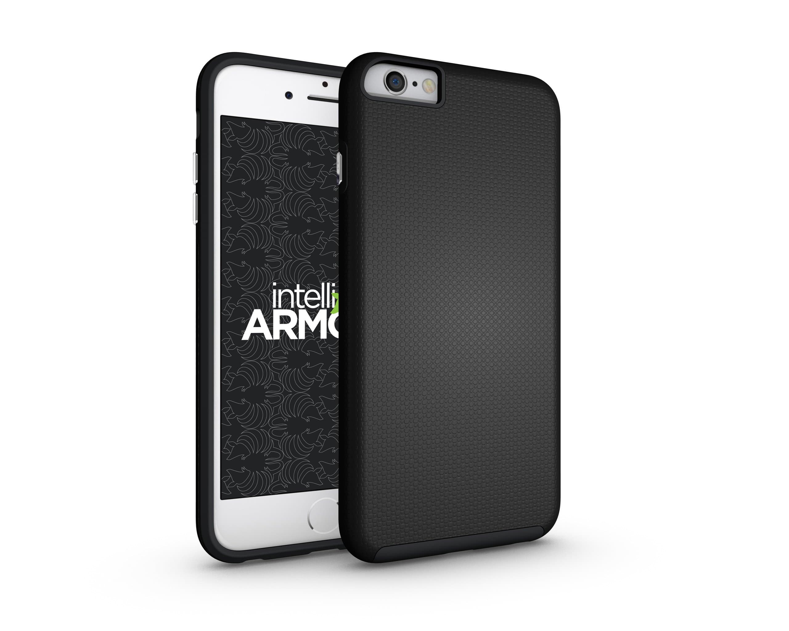 iPhone 7 Plus Case, intelliARMOR Apple Sentry Series [Black] Ultra Rugged - The Smarter iPhone Case