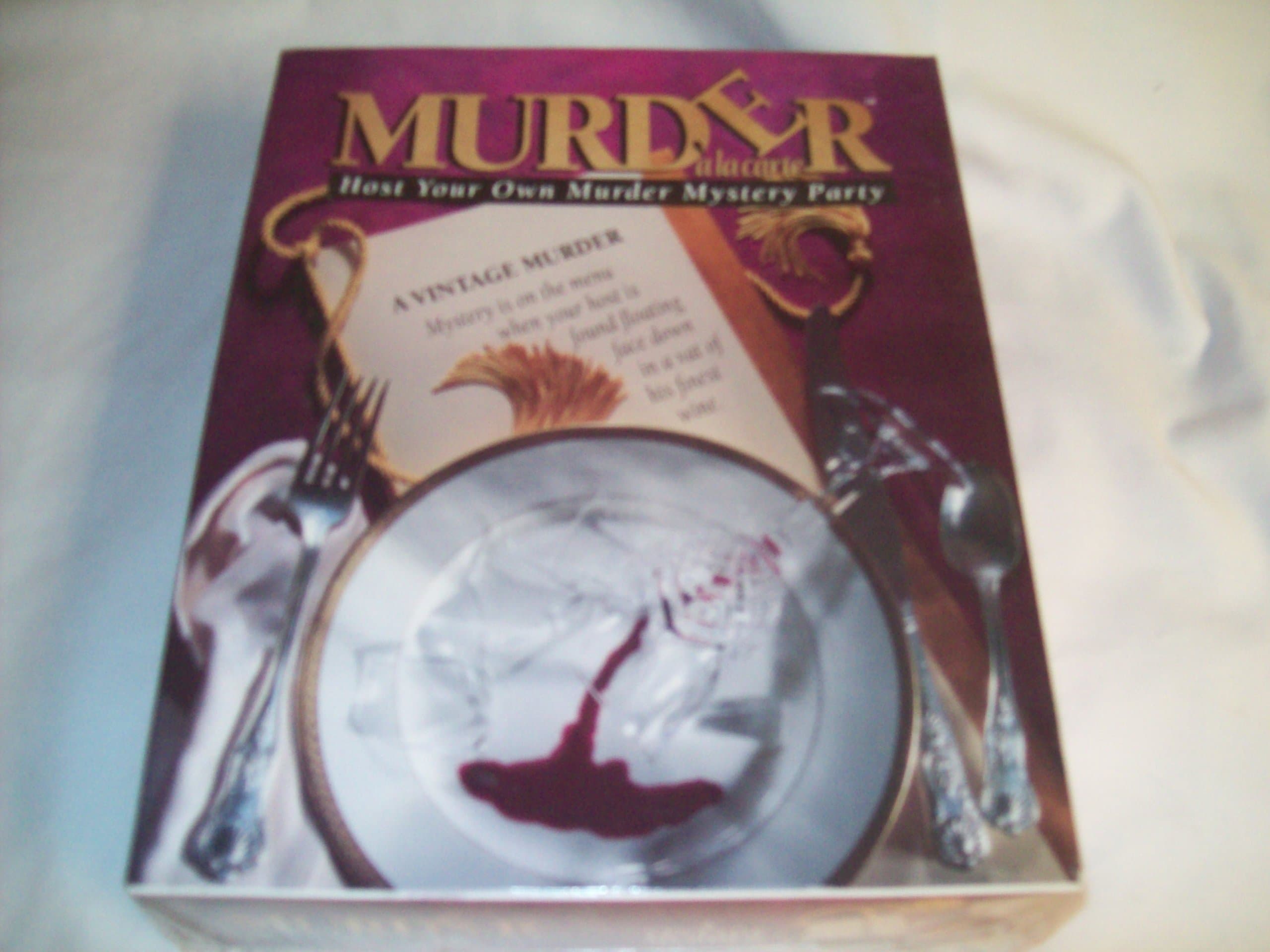 Murder Alacarte a Vintage Murder Bepuzzled