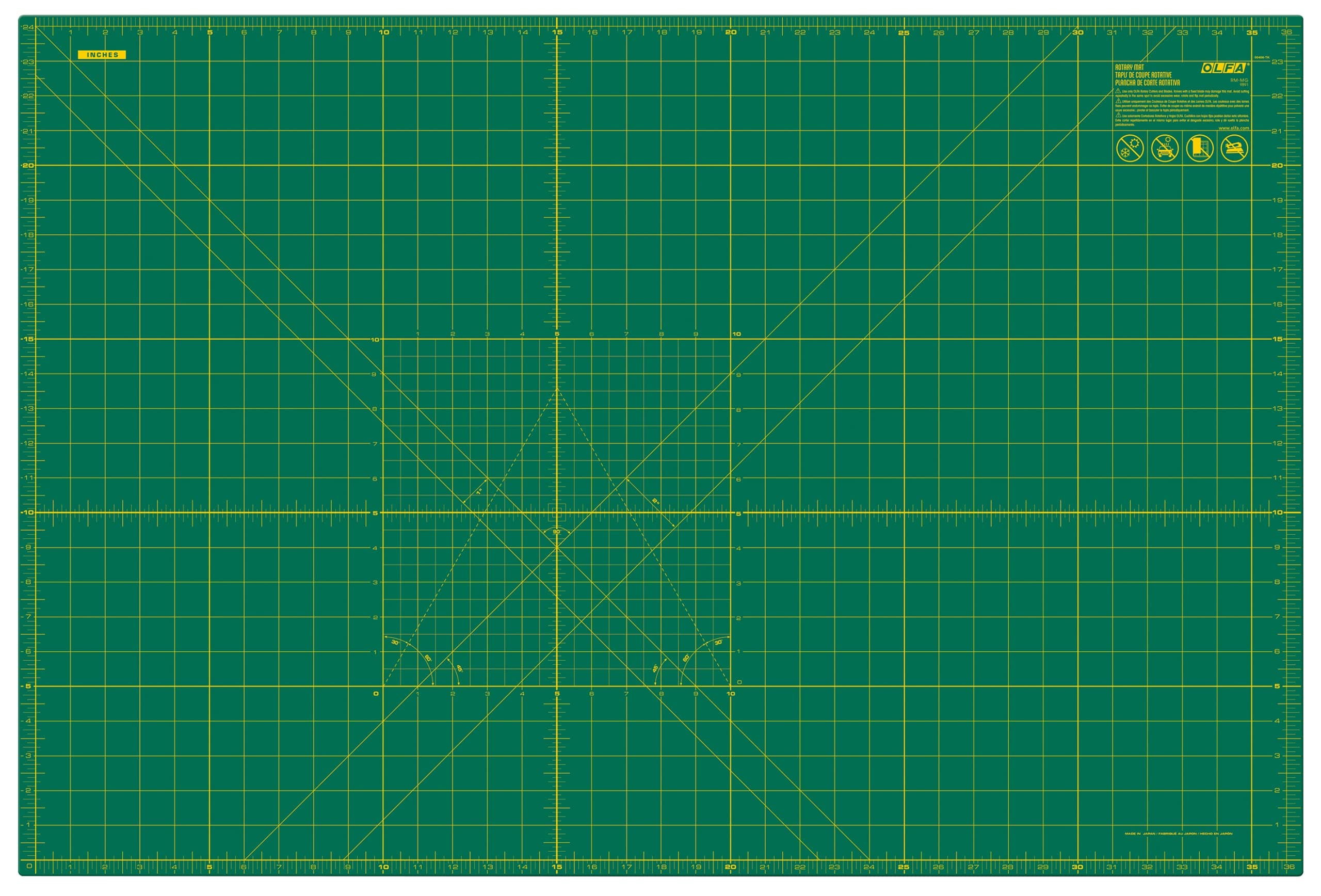 OLFA 24" x 36" Double-Sided, Self-Healing Rotary Mat