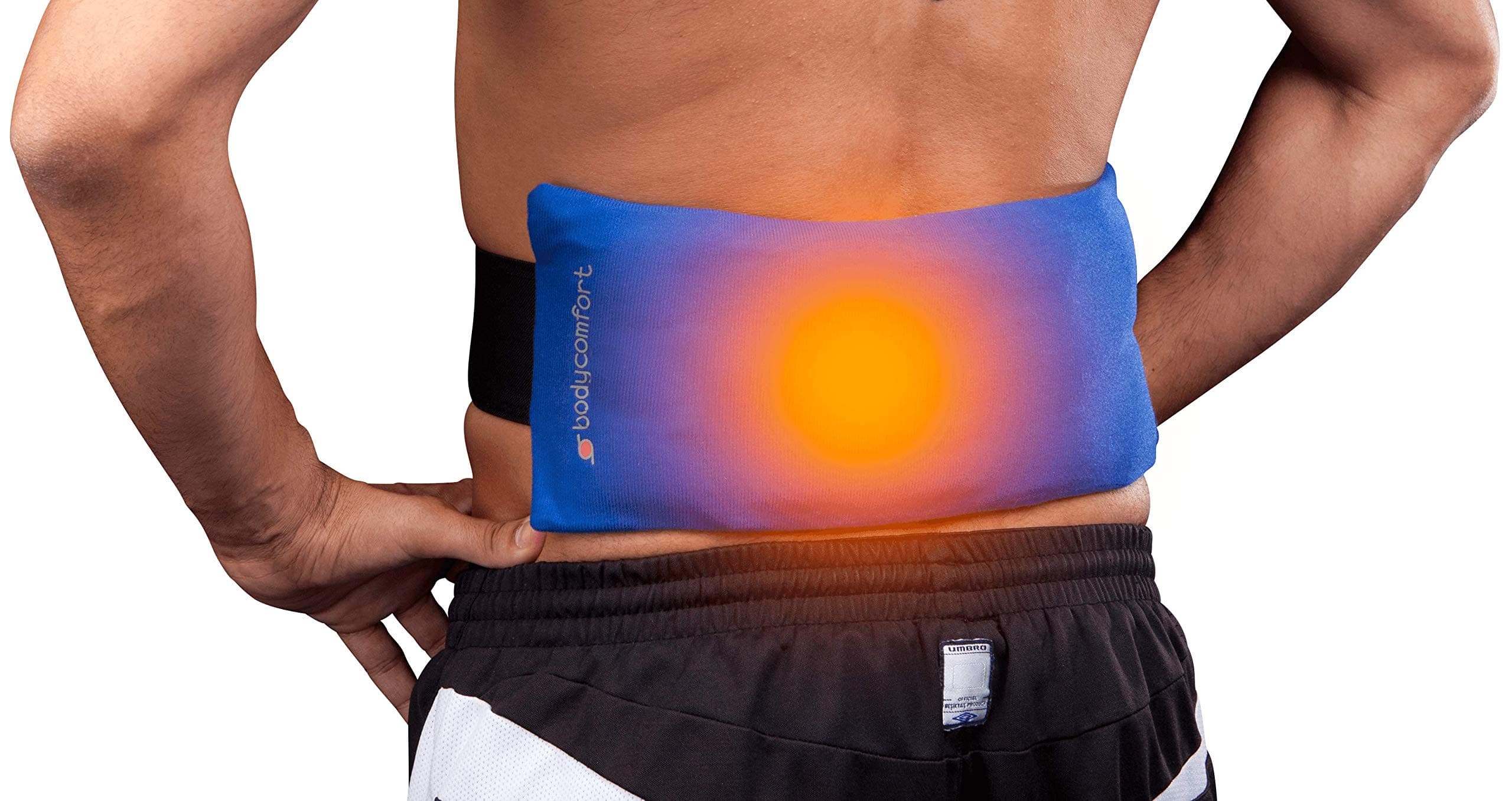 Body Comfort Reusable Heat Pack, Back, Mint. Includes Pouch Sleeve with Hook and Loop (Unscented w/Belt)…