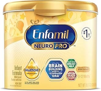NeuroPro Baby Formula, Brain Building Duo DHA & MFGM, Exclusive Immune Supporting HuMO6 Blend, Powder Infant Formula, Baby Milk, 20.7 Oz