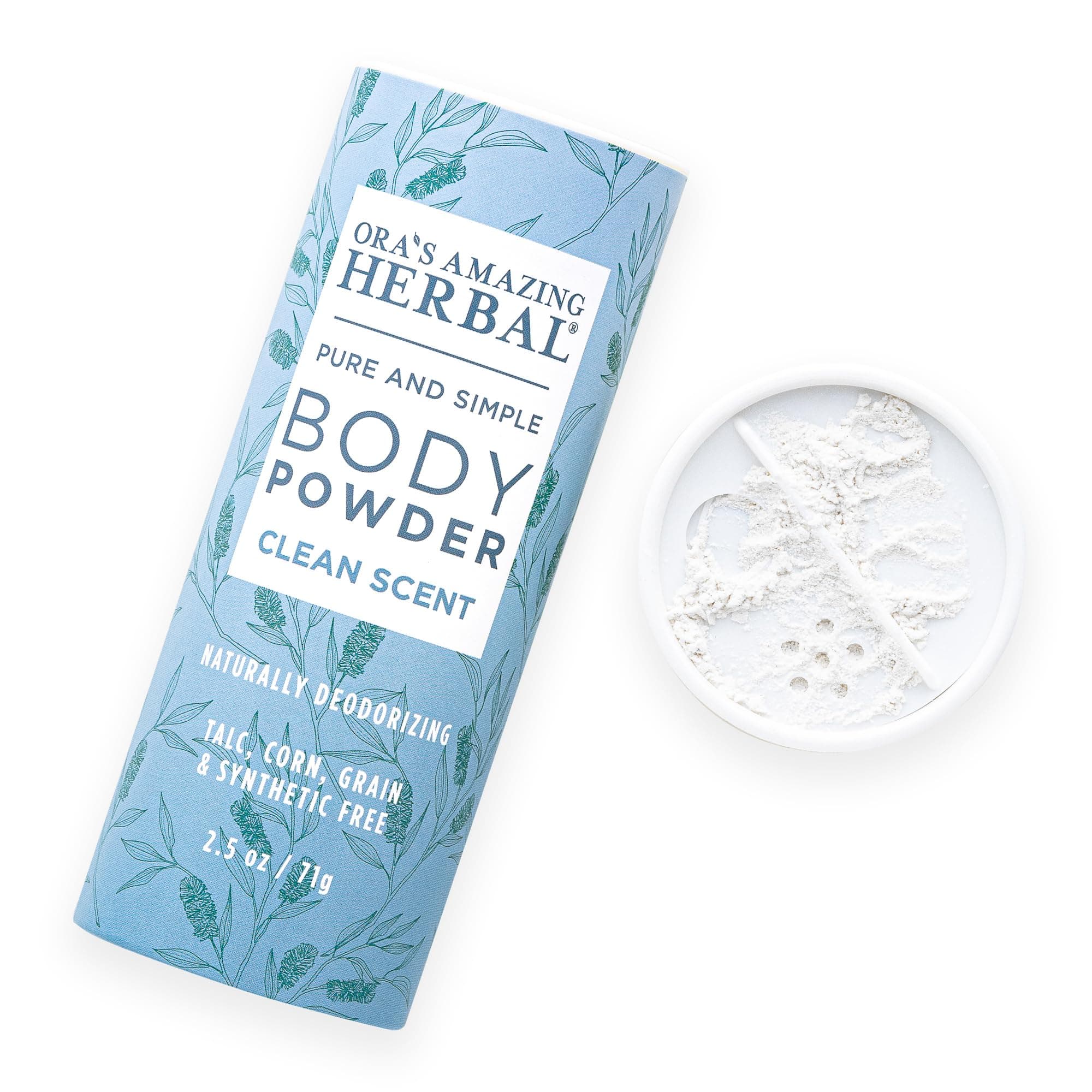 Clean Scent Body Powder