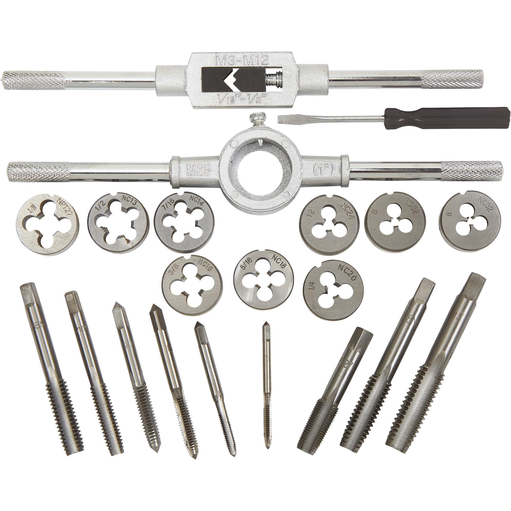 Ironton Tap and Die Set - 21-Pc. SAE