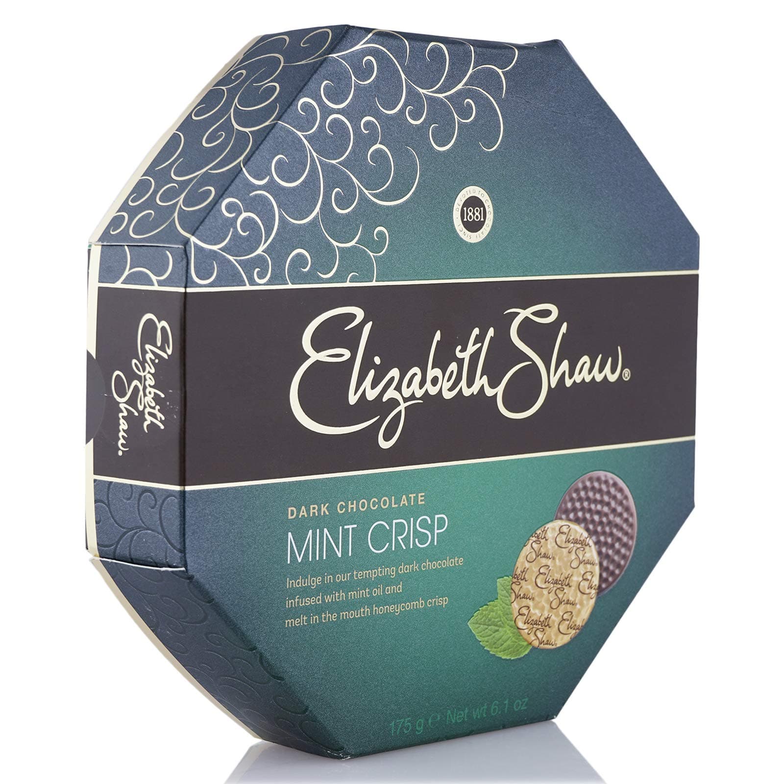 Dark Mint Crisp Chocolates 175g