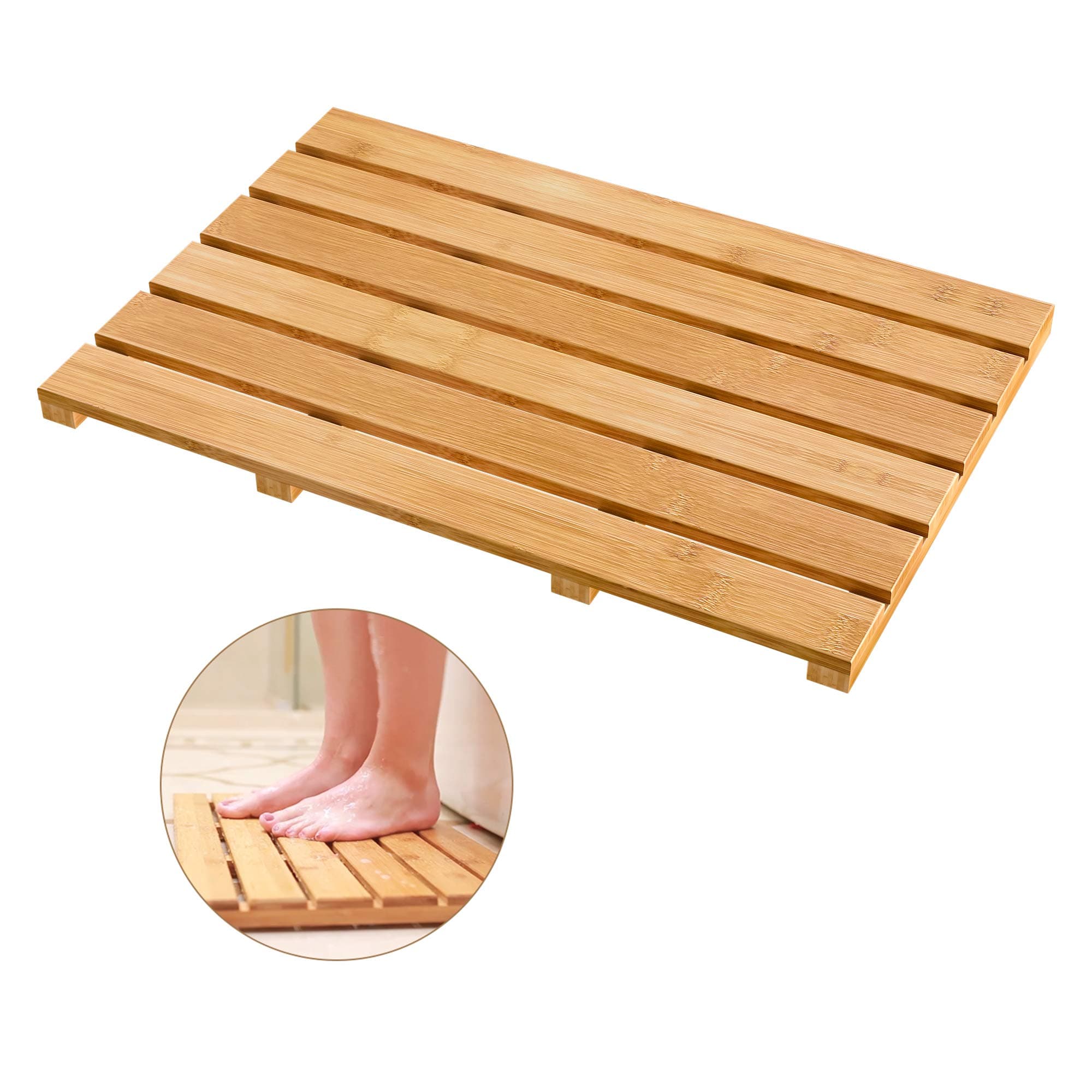 Bamboo Bath Mat