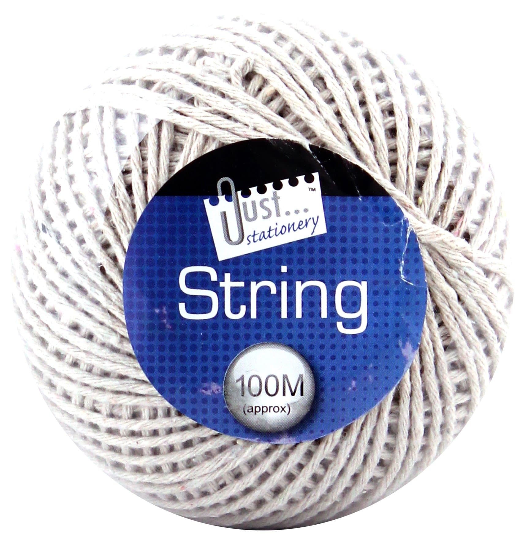 Tallon Just Stationery 100m String Ball - White, 5160/48