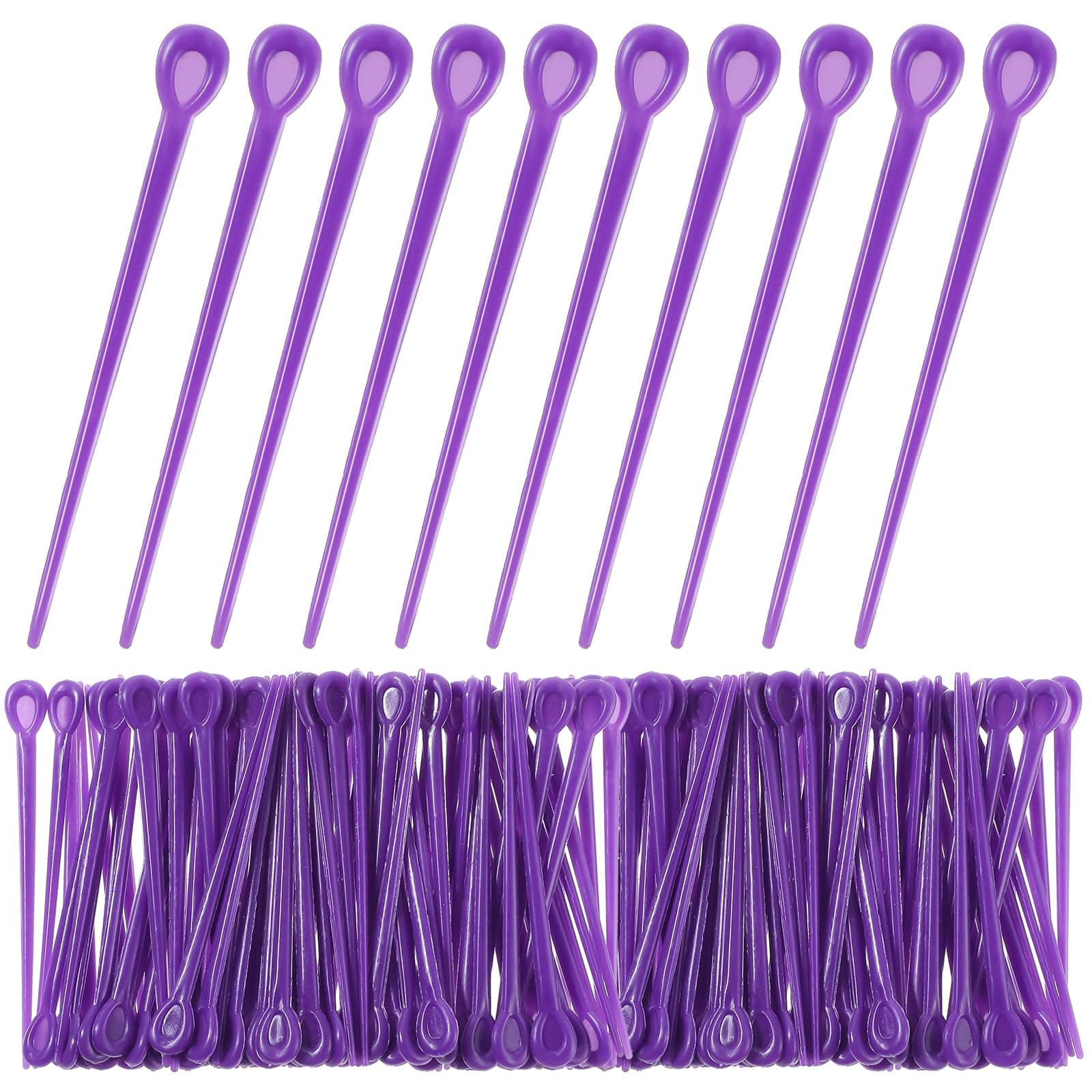 Molain 90 Pcs Brush Roller Pick Plastic Hair Roller Pins Brush Hair Rollers Pins Hair Curler Roller Pin for Hair Curling Styling Accessories Hair Roller Locking Tools