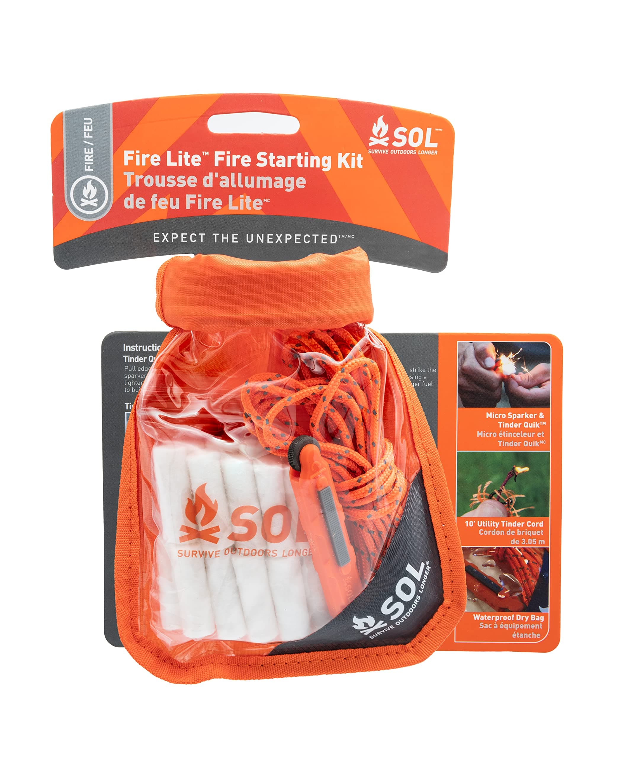 Fire Lite Kit & Dry Bag (Pack of 2)