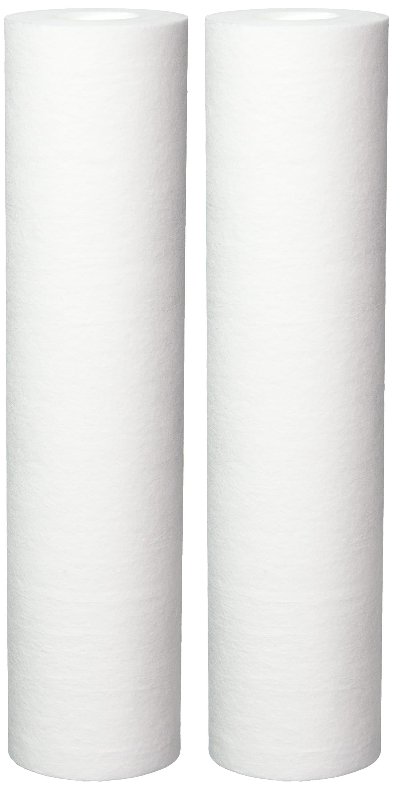Culligan Whole House Water Filter P5A - Reduces Sediment, Rust, Scale & Dirt for Clean Great-Tasting Water for Cooking & Drinking, Long Lasting Replacement Filter Cartridges 8,000 Gallons, Pack of 2